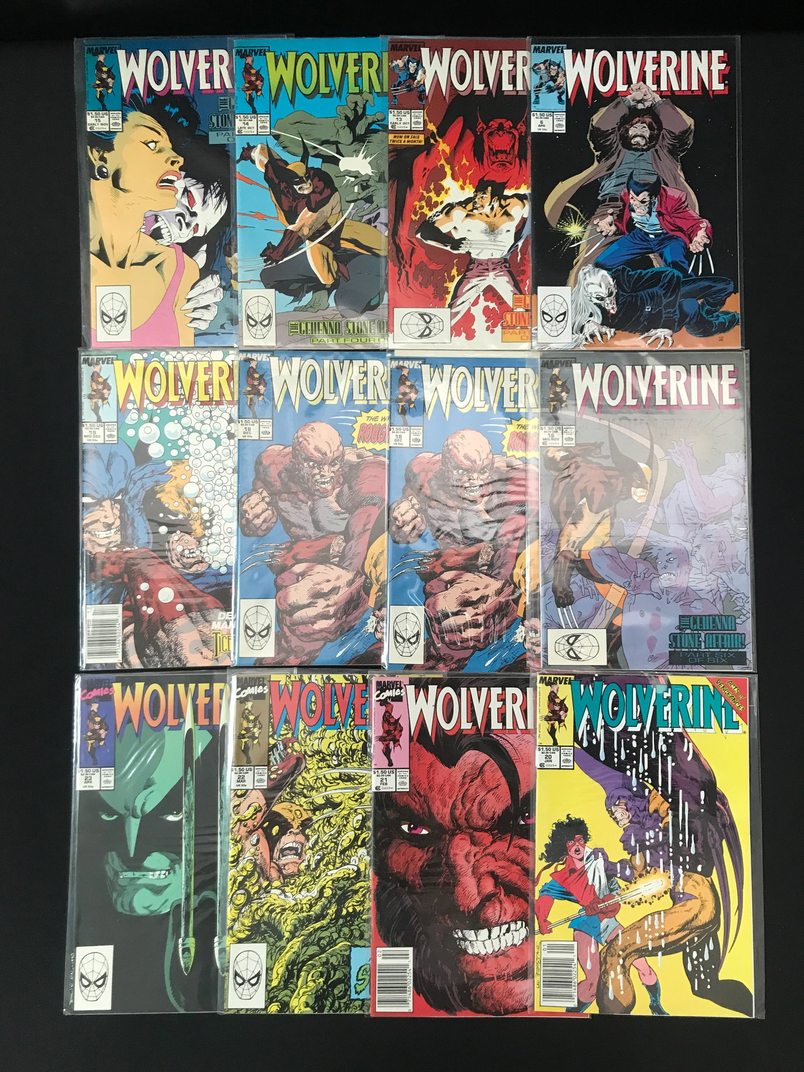 LOT OF 12 WOLVERINE COMICS - MARVEL COMICS (1 of 1)