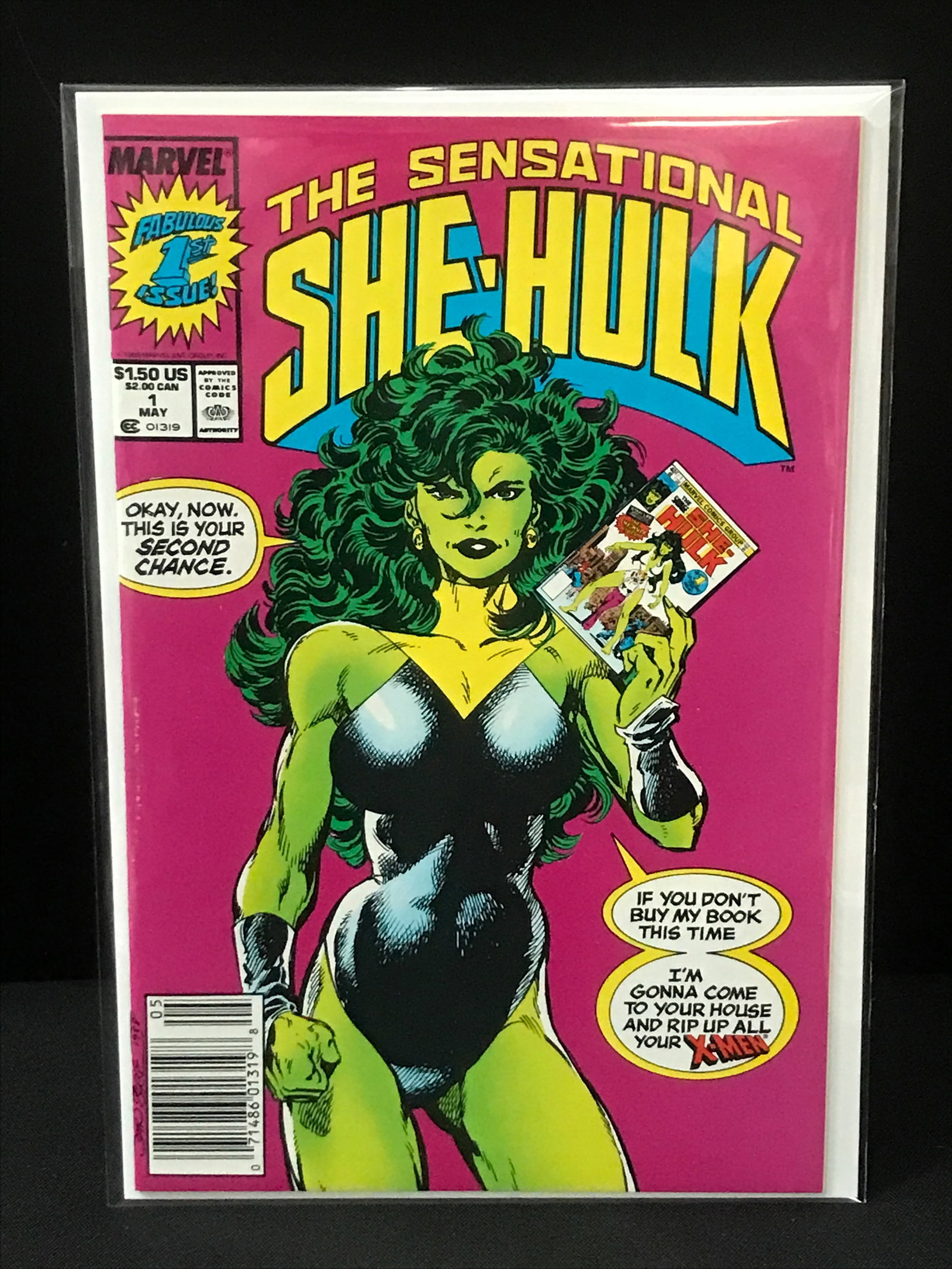 THE SENSATIONAL SHE HULK #1 - MARVEL COMICS (1 of 1)