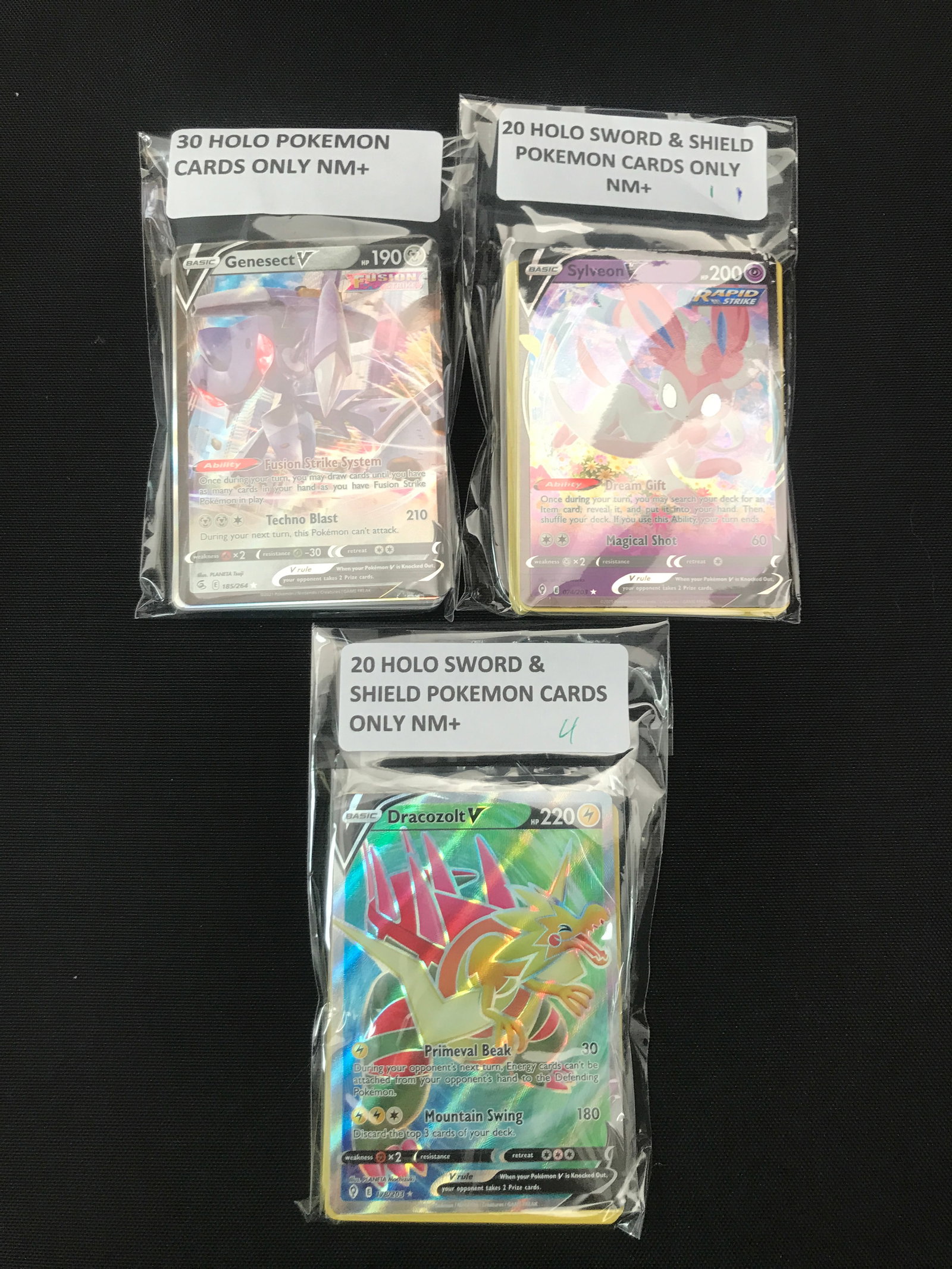 LOT OF 70 POKEMON TCG TRADING CARDS - HOLO ONLY: Prices are in Canadian dollars