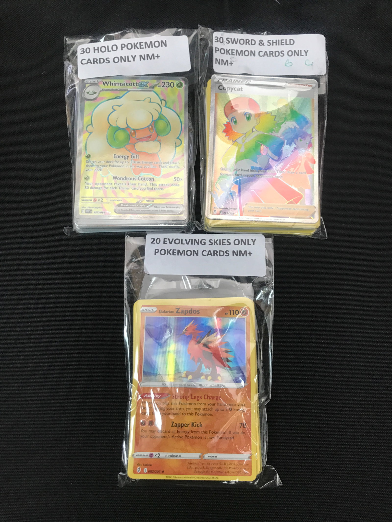 LOT OF 80 POKEMON TCG TRADING CARDS: Prices are in Canadian dollars