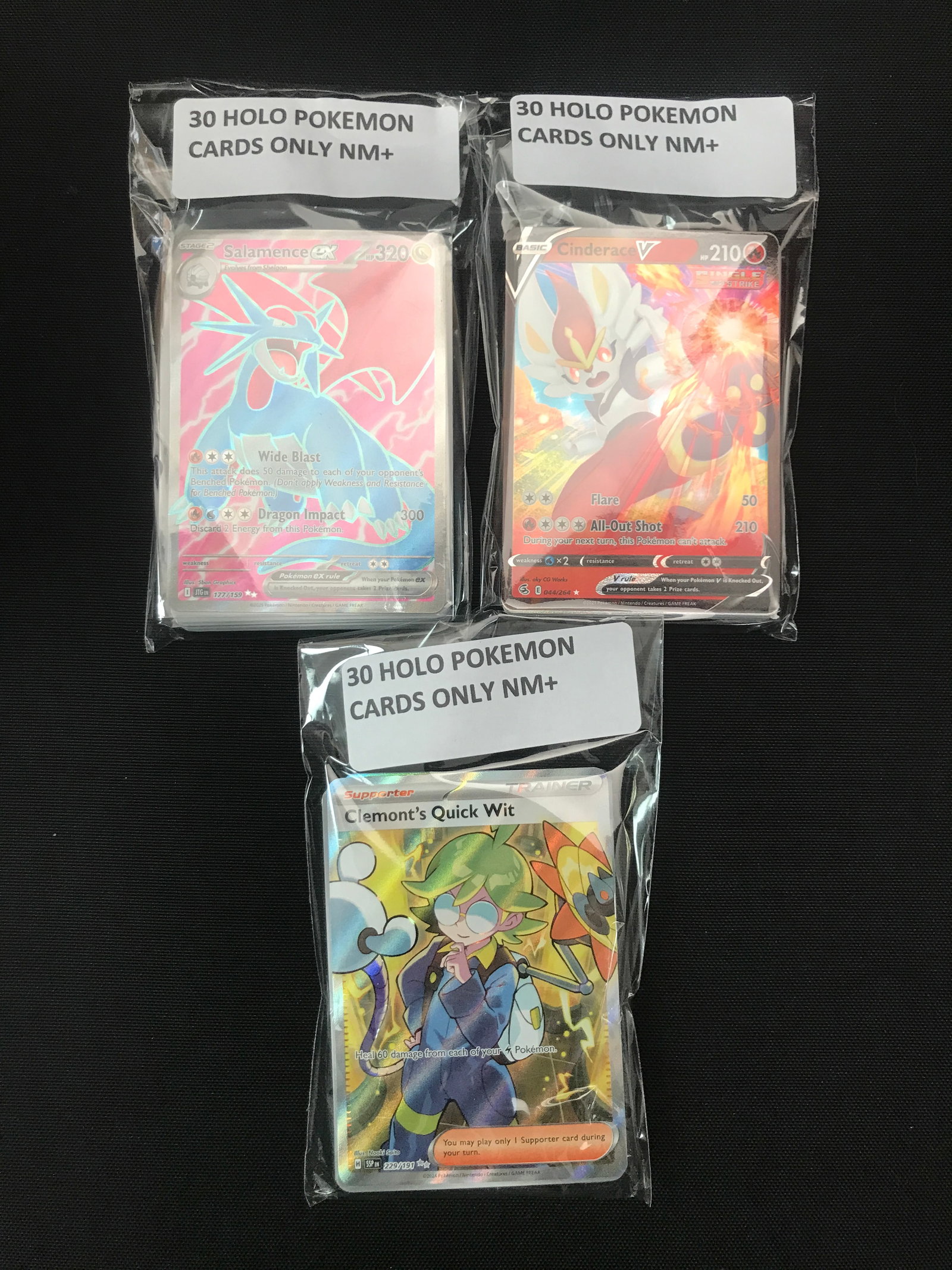 LOT OF 90 POKEMON TCG TRADING CARDS - HOLOS ONLY (1 of 1)