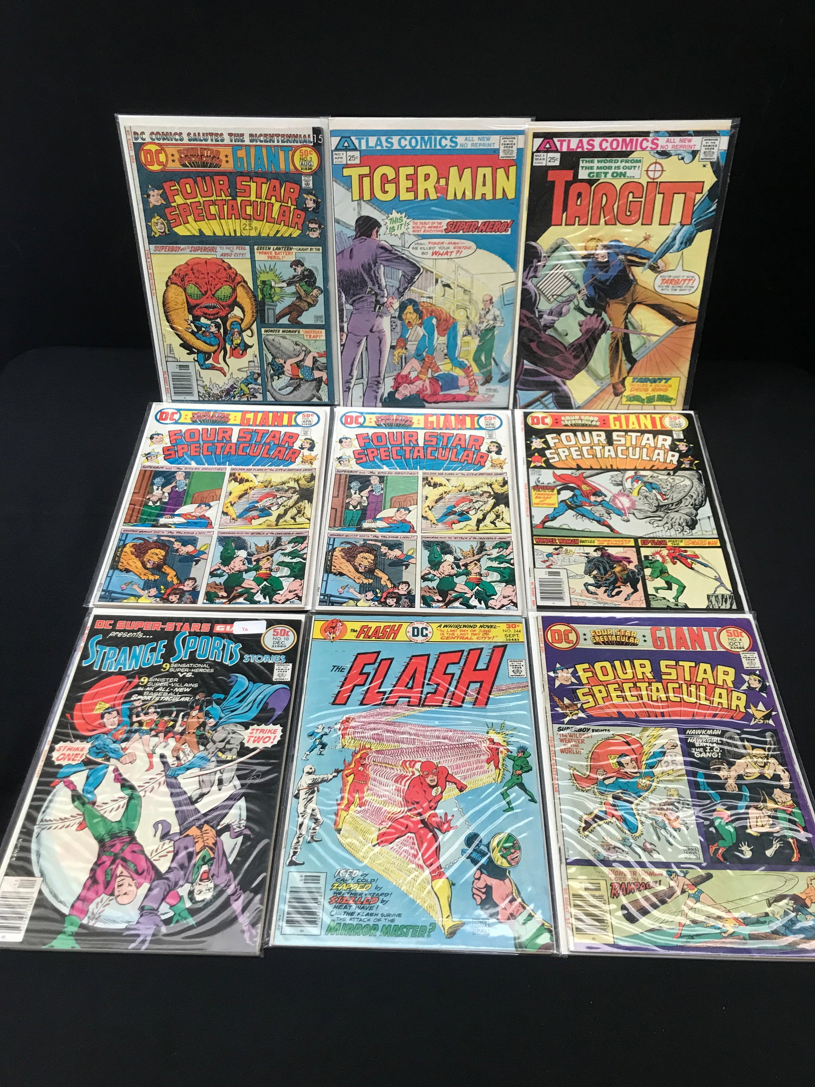 LOT OF 9 MIXED TITLE COMICS - VARIOUS PUBLISHERS (1 of 1)