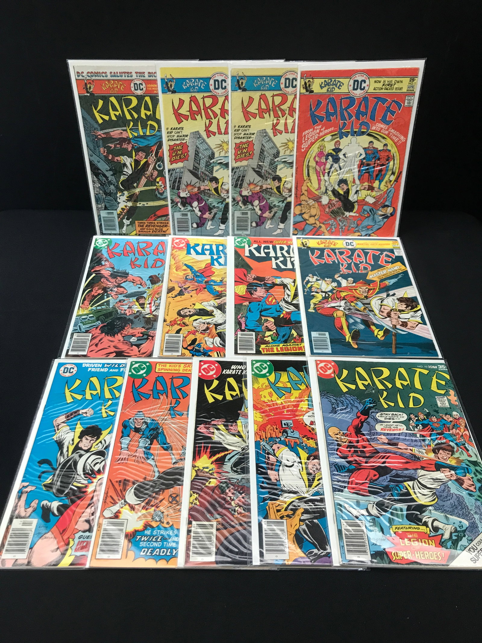LOT OF 13 KARATE KID COMICS INCLUDING #1 - DC COMICS (1 of 1)