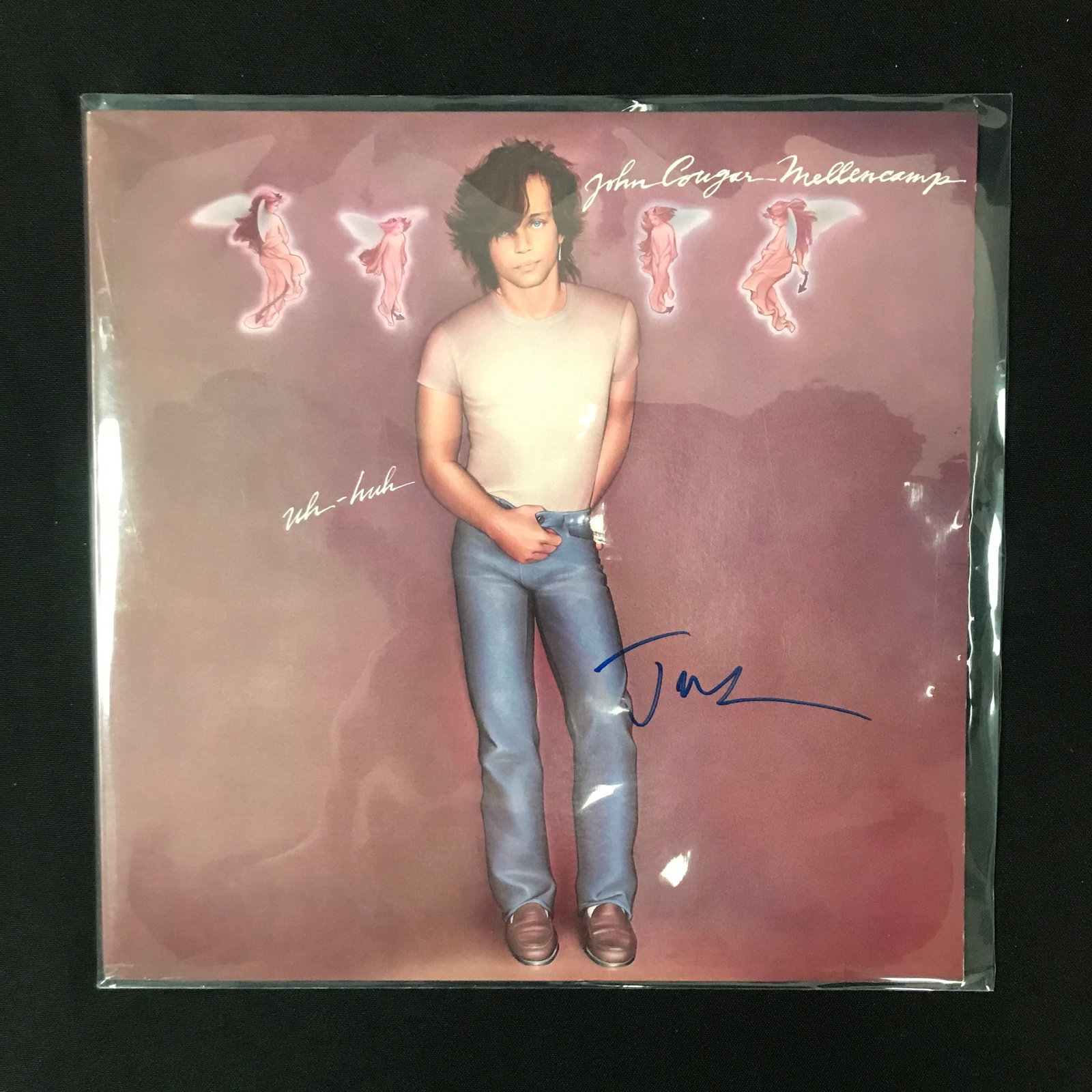 JOHN MELLENCAMP SIGNED VINYL RECORD PREMIER COA: Prices are in Canadian dollars