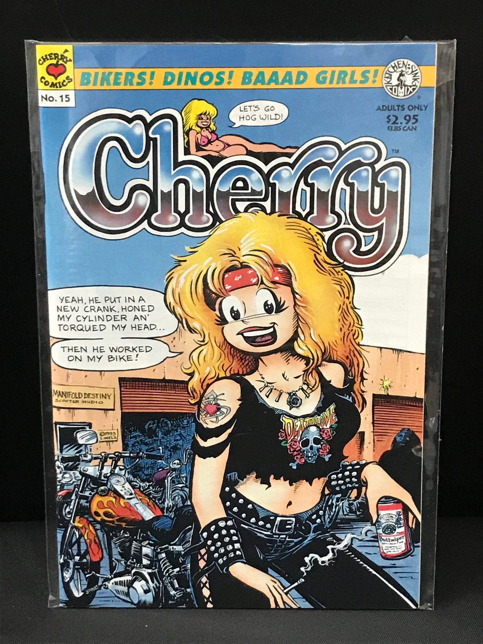 CHERRY #15 - CHERRY COMICS: Prices are in Canadian dollars
