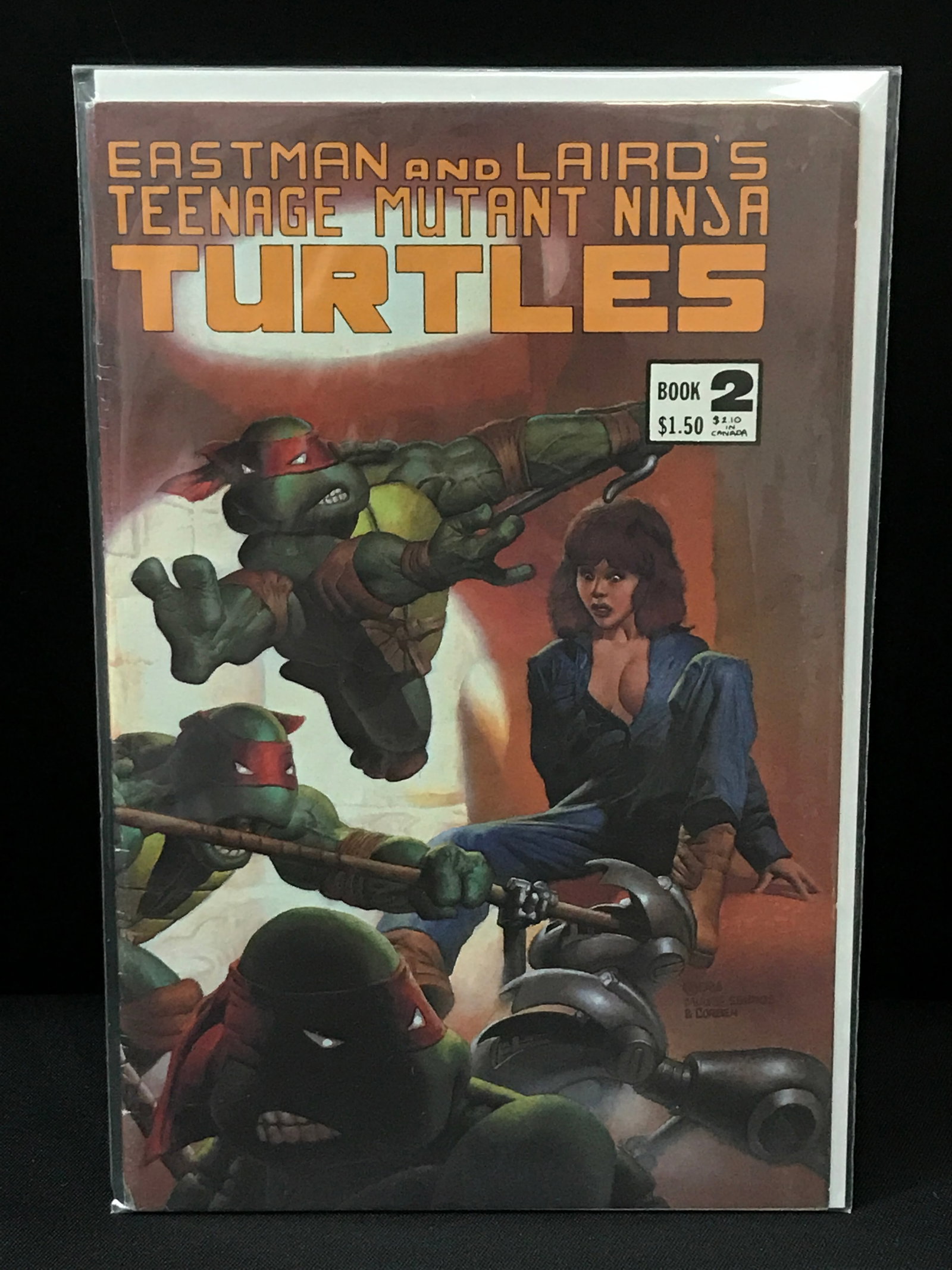 TEENAGE MUTANT NINJA TURTLES #2 - EASTMAN AND LAIRD (1 of 1)