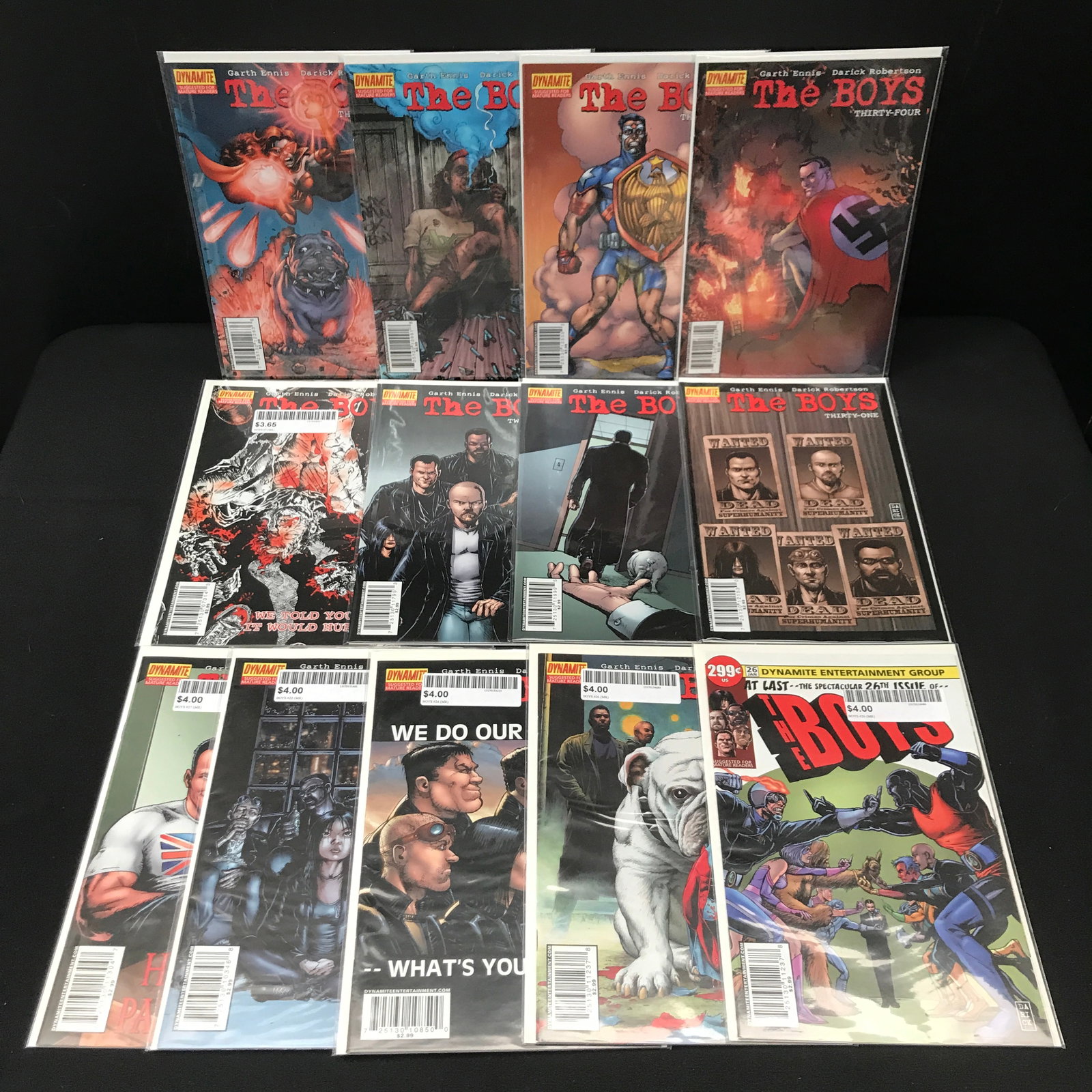 LOT OF 13 THE BOYS COMICS - DYNAMITE COMICS (1 of 1)