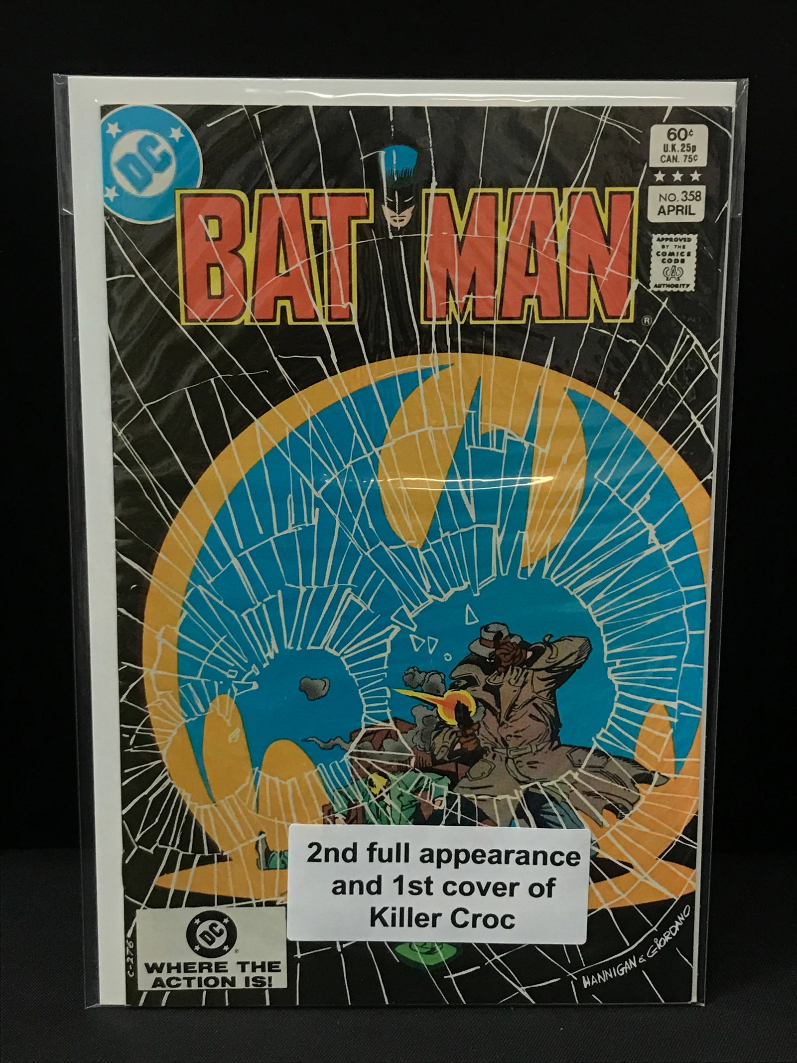 BATMAN #358 2ND FULL APP KILLER CROC - DC COMICS (1 of 1)