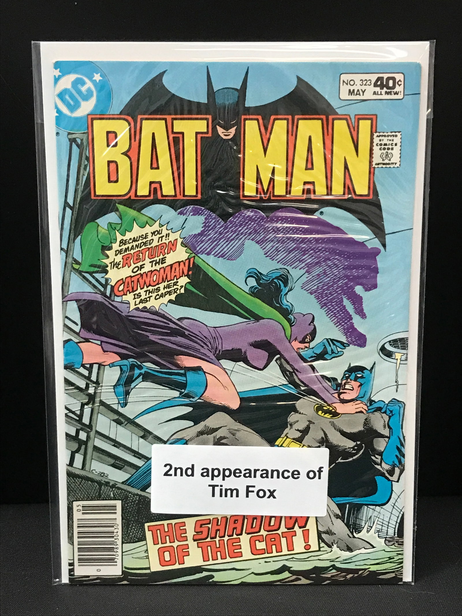 BATMAN #323 2ND APP OF TIM FOX - DC COMICS (1 of 1)