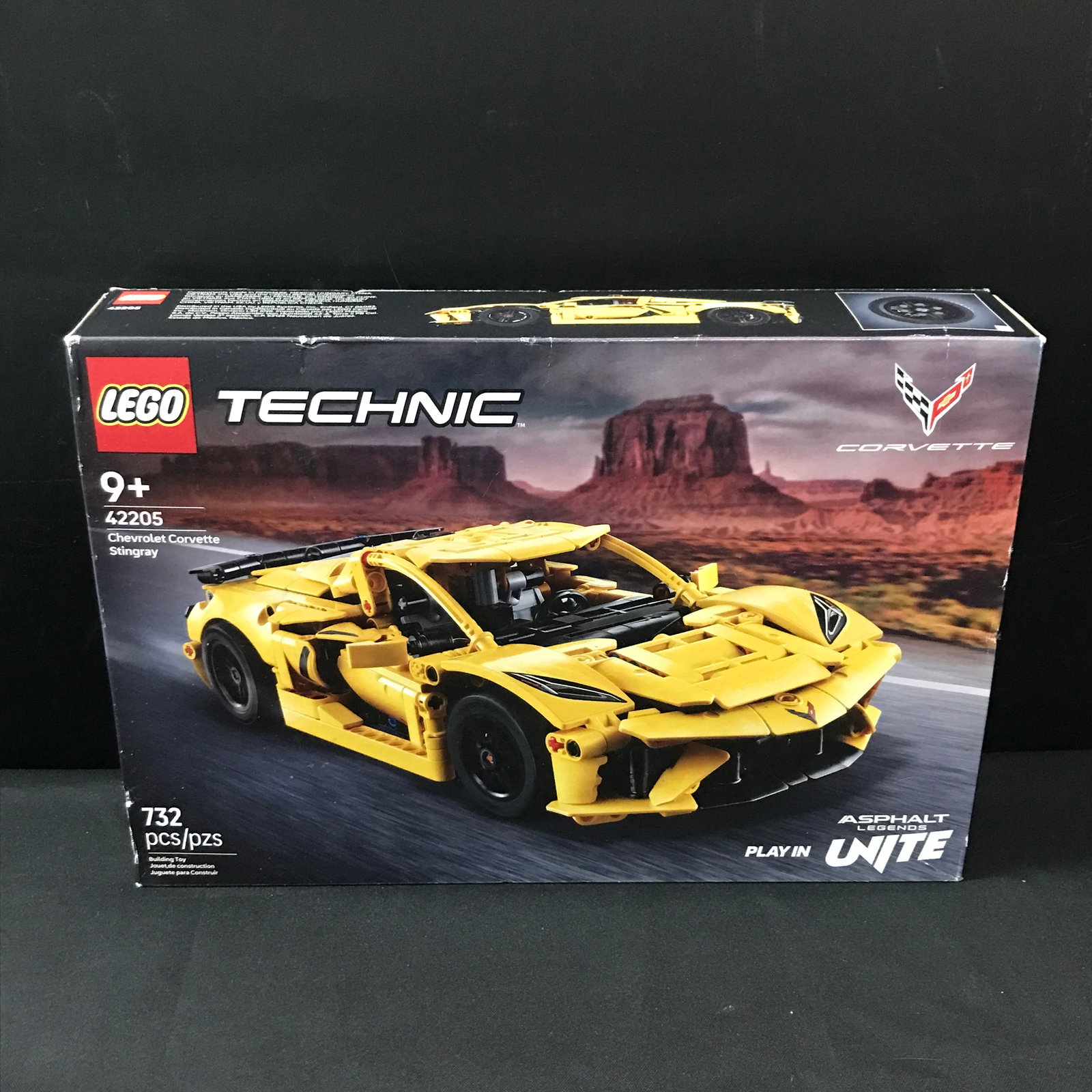 LEGO TECHNIC #42205 CHEVROLET CORVETTE STINGRAY IN ORIGINAL PACKAGING: Prices are in Canadian dollars