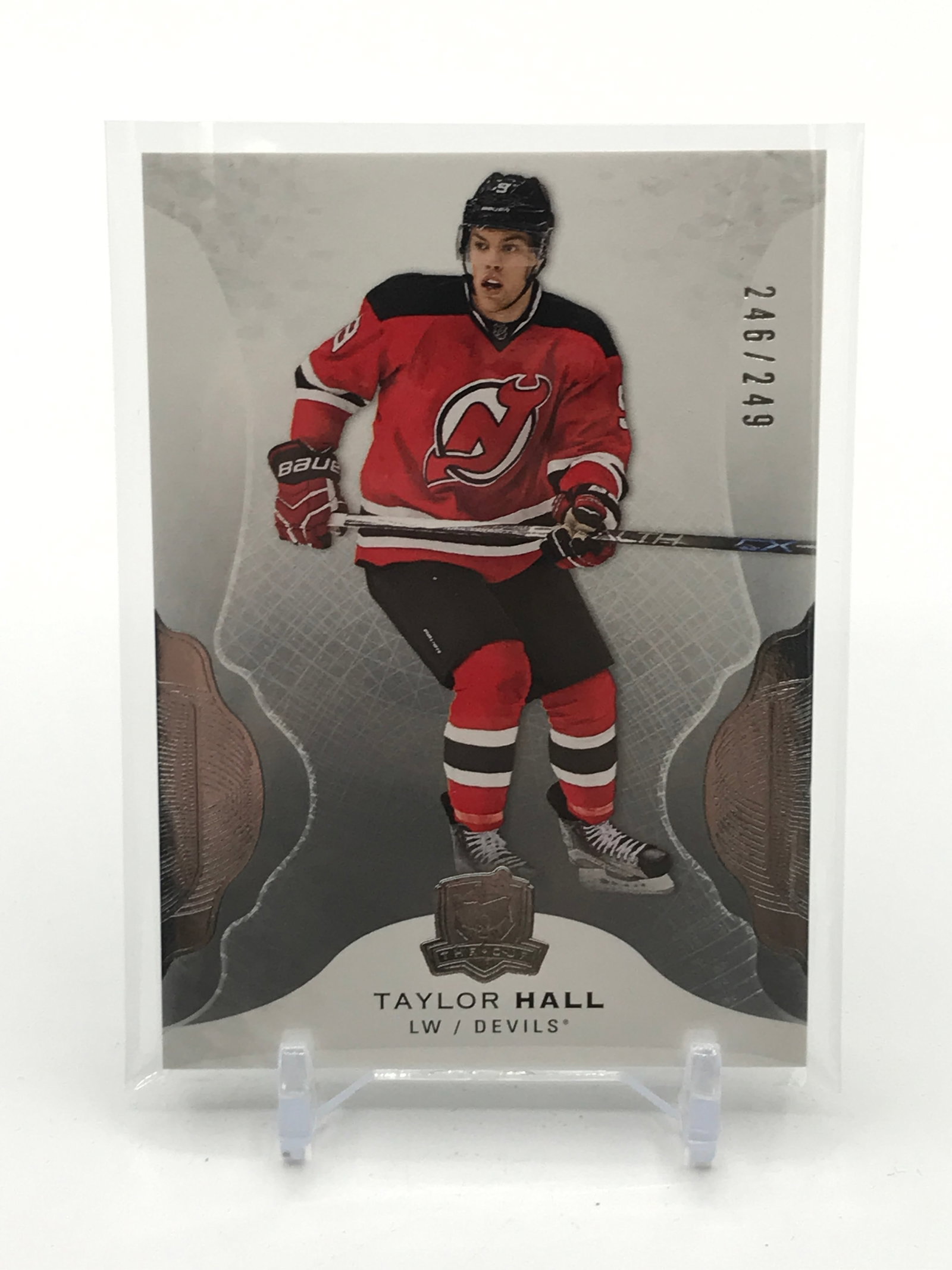2016-17 UPPER DECK THE CUP HOCKEY TAYLOR HALL TRADING CARD 246/249: Prices are in Canadian dollars