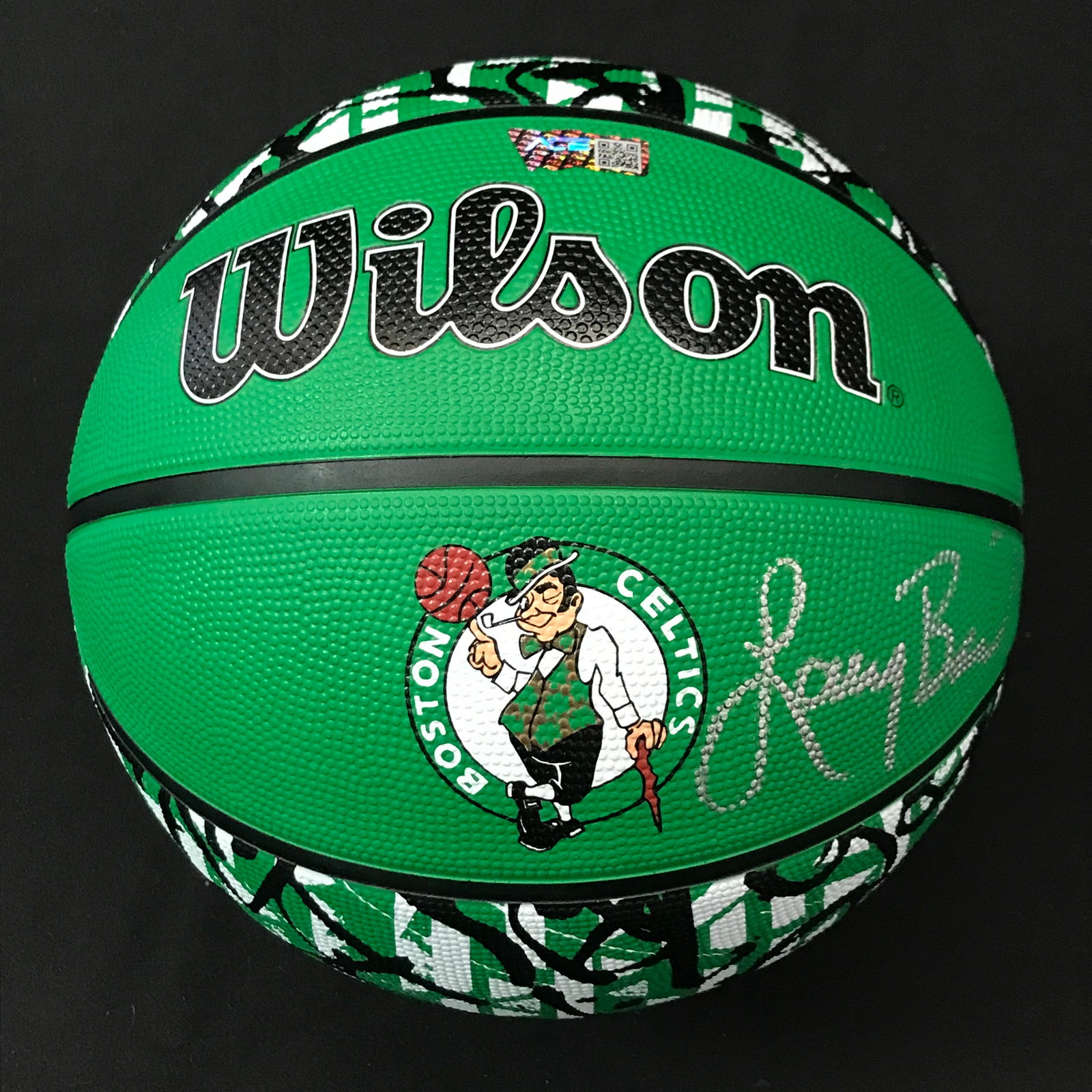 LARRY BIRD SIGNED BOSTON CELTICS BRANDED BASKETBALL - ACE COA: Prices are in Canadian dollars