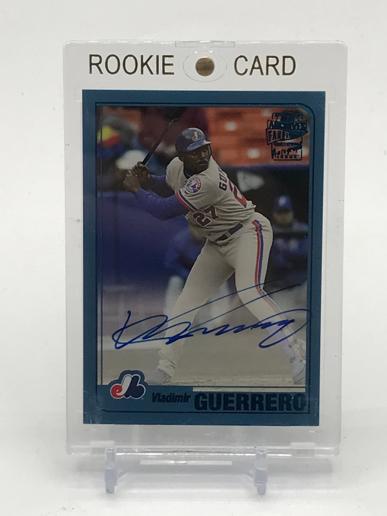 2010 TOPPS VLADIMIR GUERRERO SR SIGNED ROOKIE TRADING CARD 17/25: Prices are in Canadian dollars