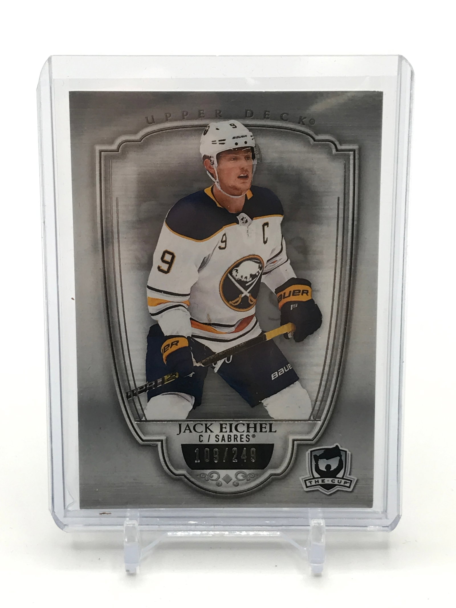 2018-19 UPPER DECK THE CUP HOCKEY JACK EICHEL TRADING CARD 109/249: Prices are in Canadian dollars