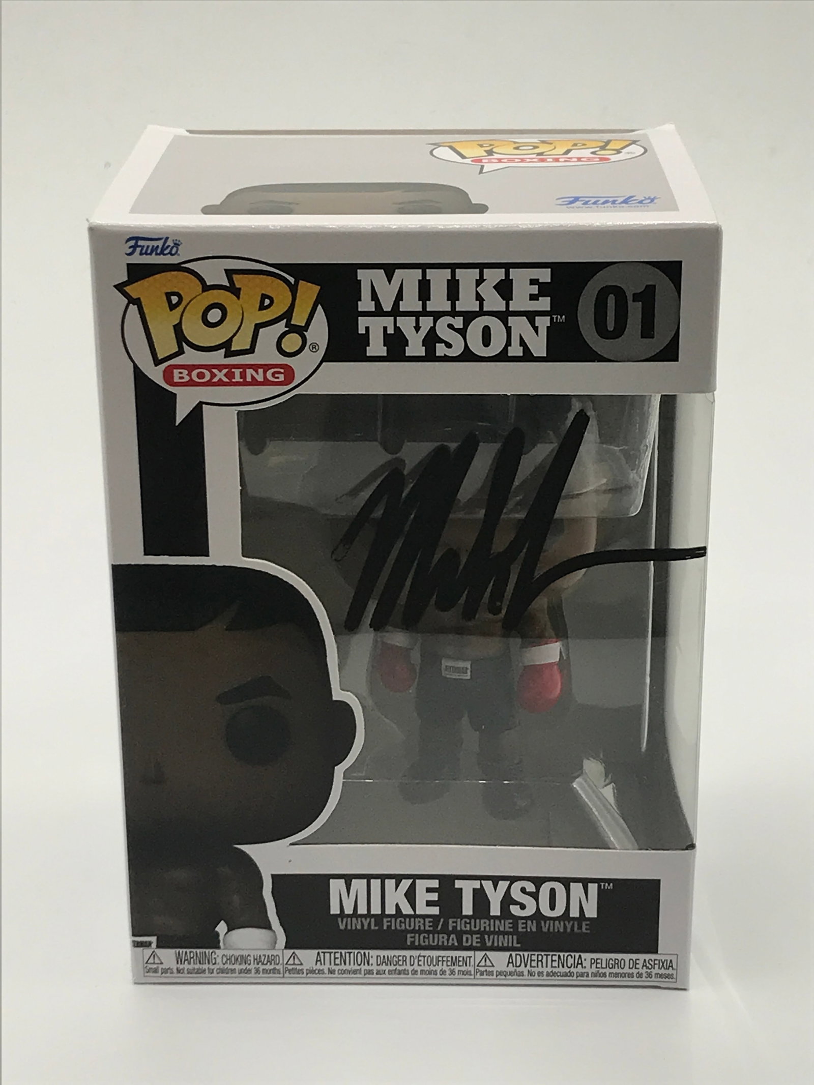 MIKE TYSON SIGNED MIKE TYSON FUNKO POP - WWOC COA: Prices are in Canadian dollars