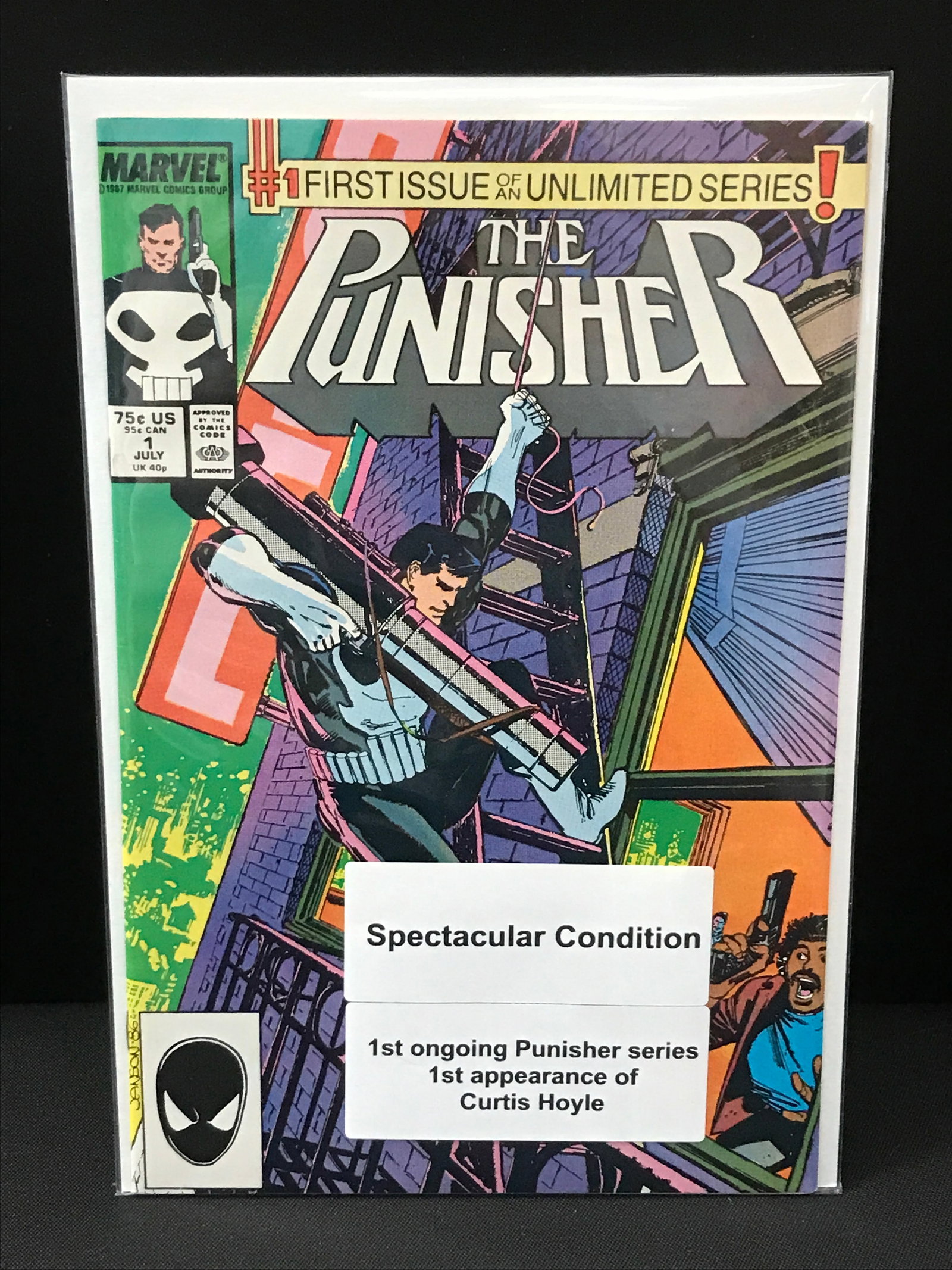 THE PUNISHER #1 1ST APP CURTIS HOYLE - MARVEL COMICS (1 of 1)