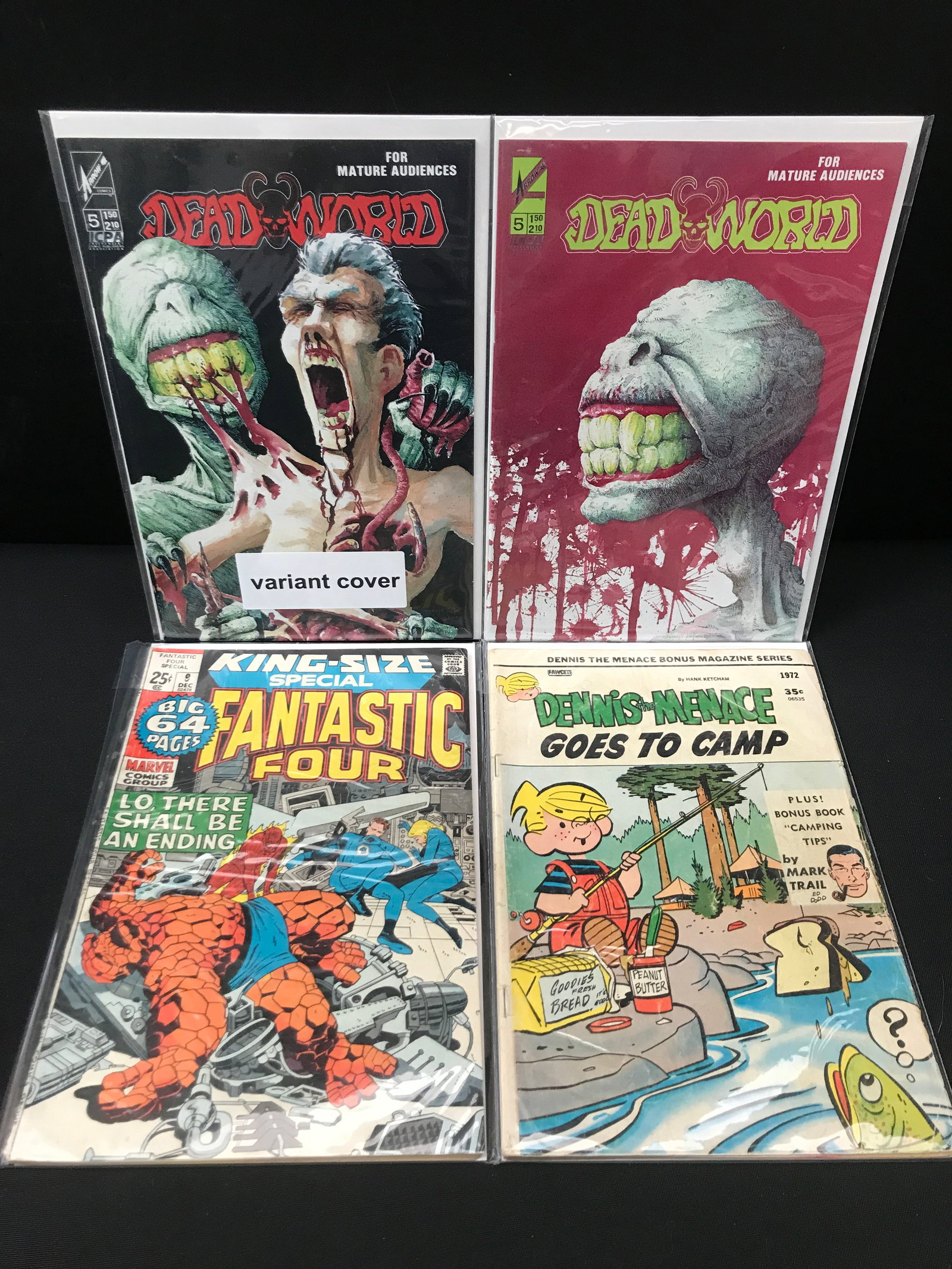 LOT OF 4 MIXED TITLE COMICS - VARIOUS PUBLISHERS (1 of 1)