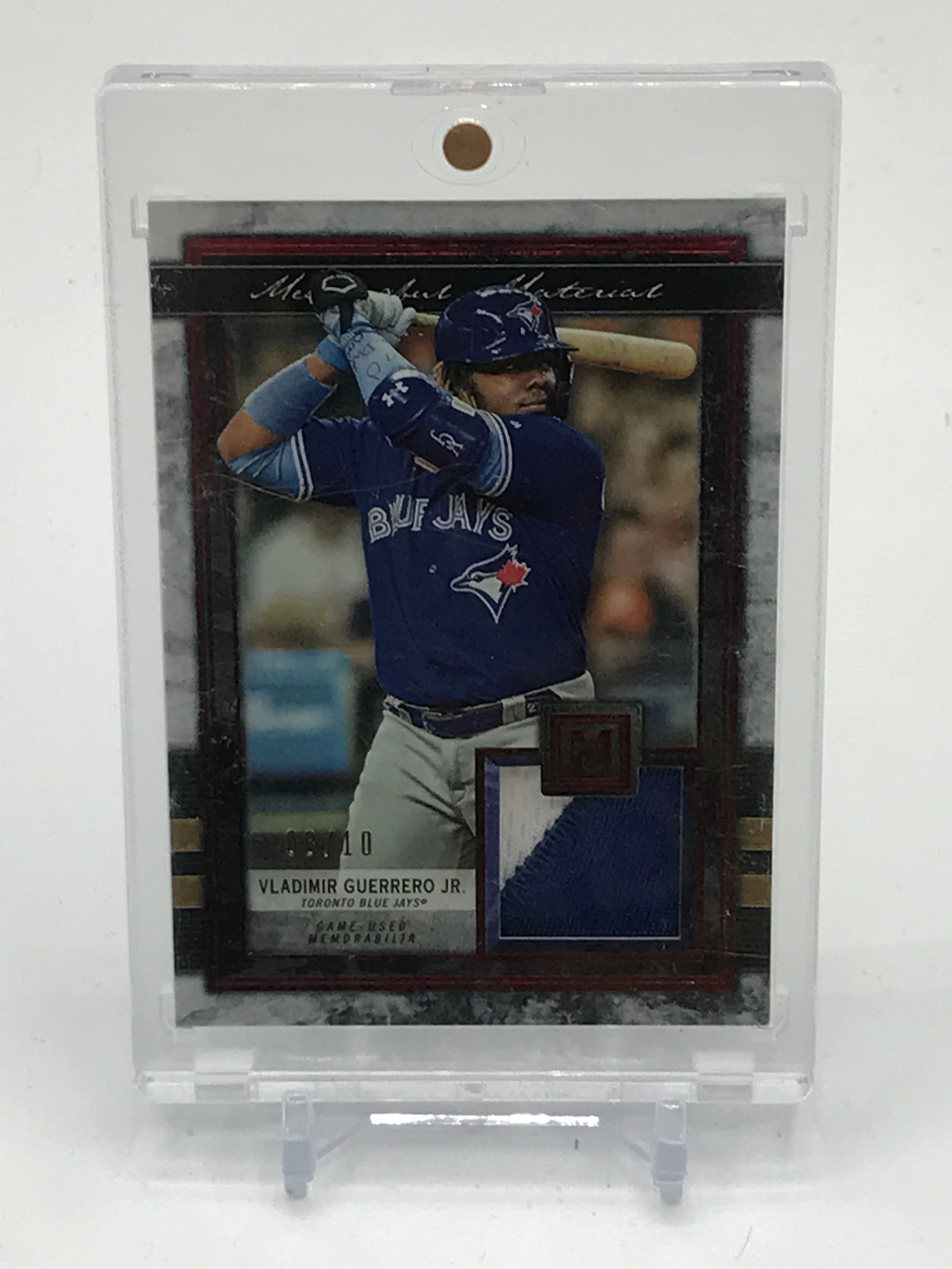 2020 TOPPS MUSEUM COLLECTION BASEBALL VLADIMIR GUERRERO JR PATCH TRADING CARD 06/10: Prices are in Canadian dollars