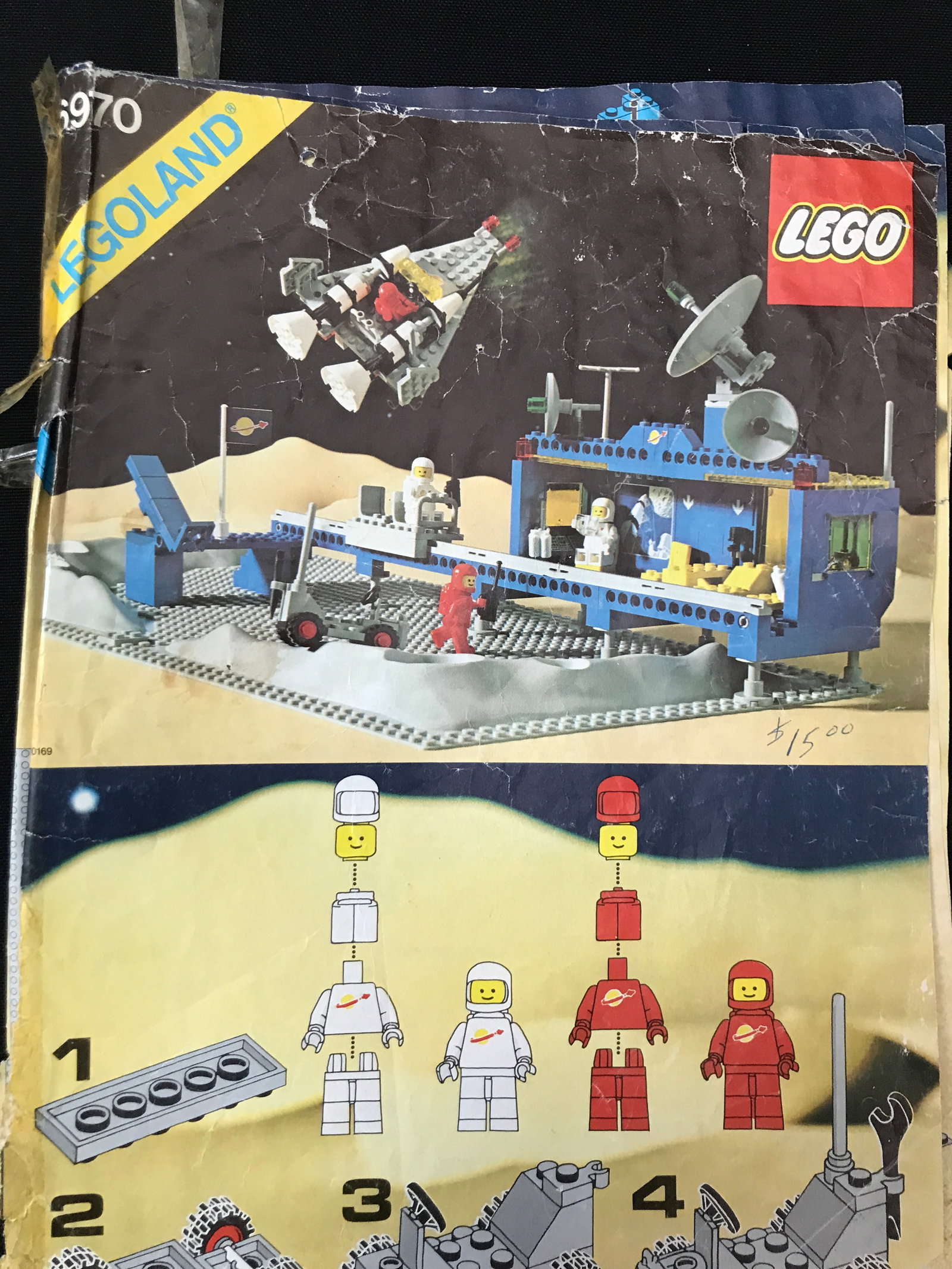 LEGO SPACE MODEL CONSTRUCTED - 3