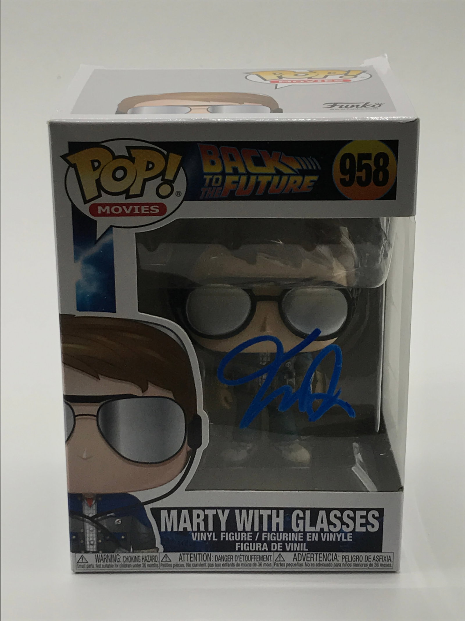 MICHAEL J FOX SIGNED B.T.T.F FUNKO POP - WWOC COA: Prices are in Canadian dollars