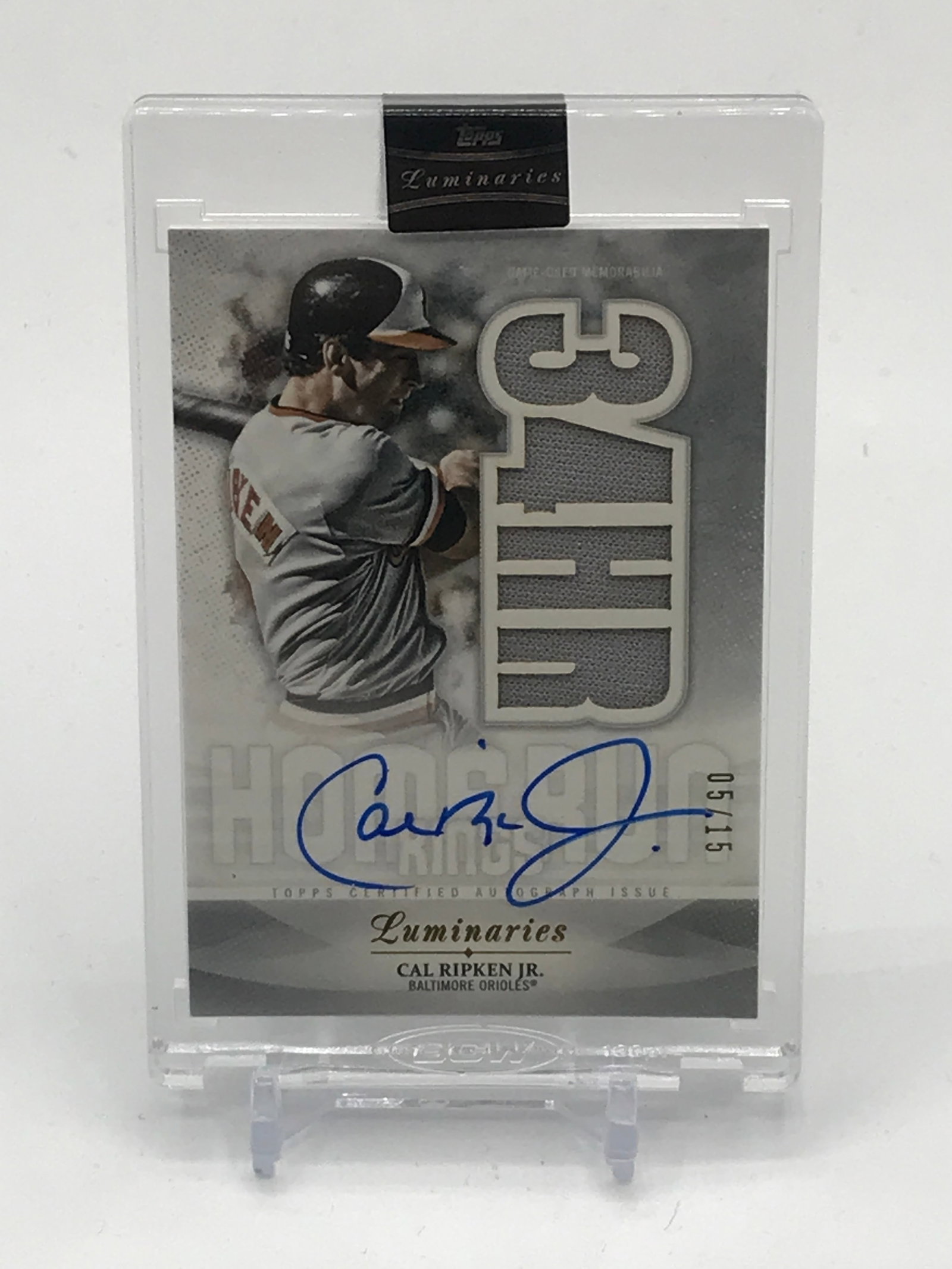 2019 TOPPS LUMINARIES BASEBALL CAL RIPKEN JR SIGNED TRADING CARD 05/15: Prices are in Canadian dollars