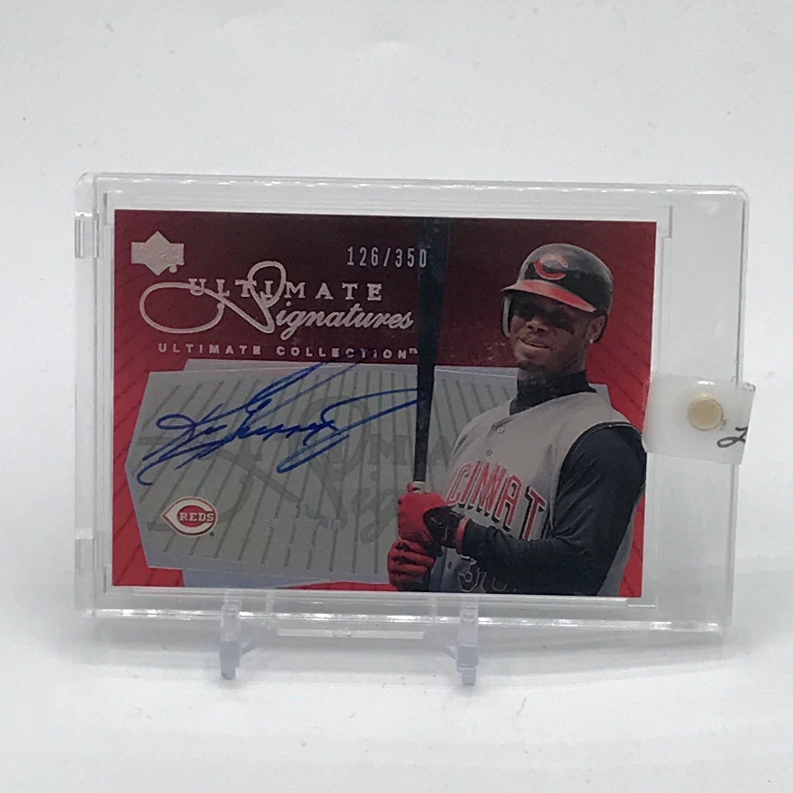 UPPER DECK ULTIMATE COLLECTION KEN GRIFFEY JR SIGNED TRADING CARD 126/250 (1 of 2)