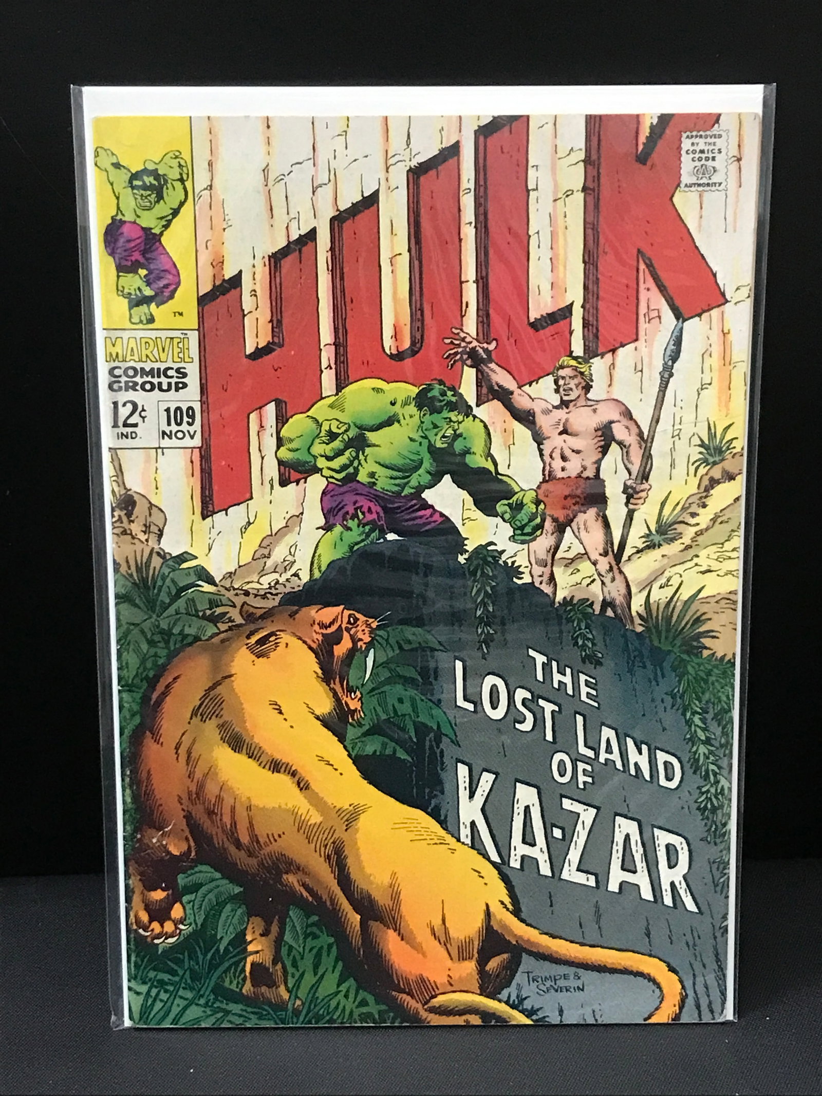 HULK #109 - MARVEL COMICS (1 of 1)