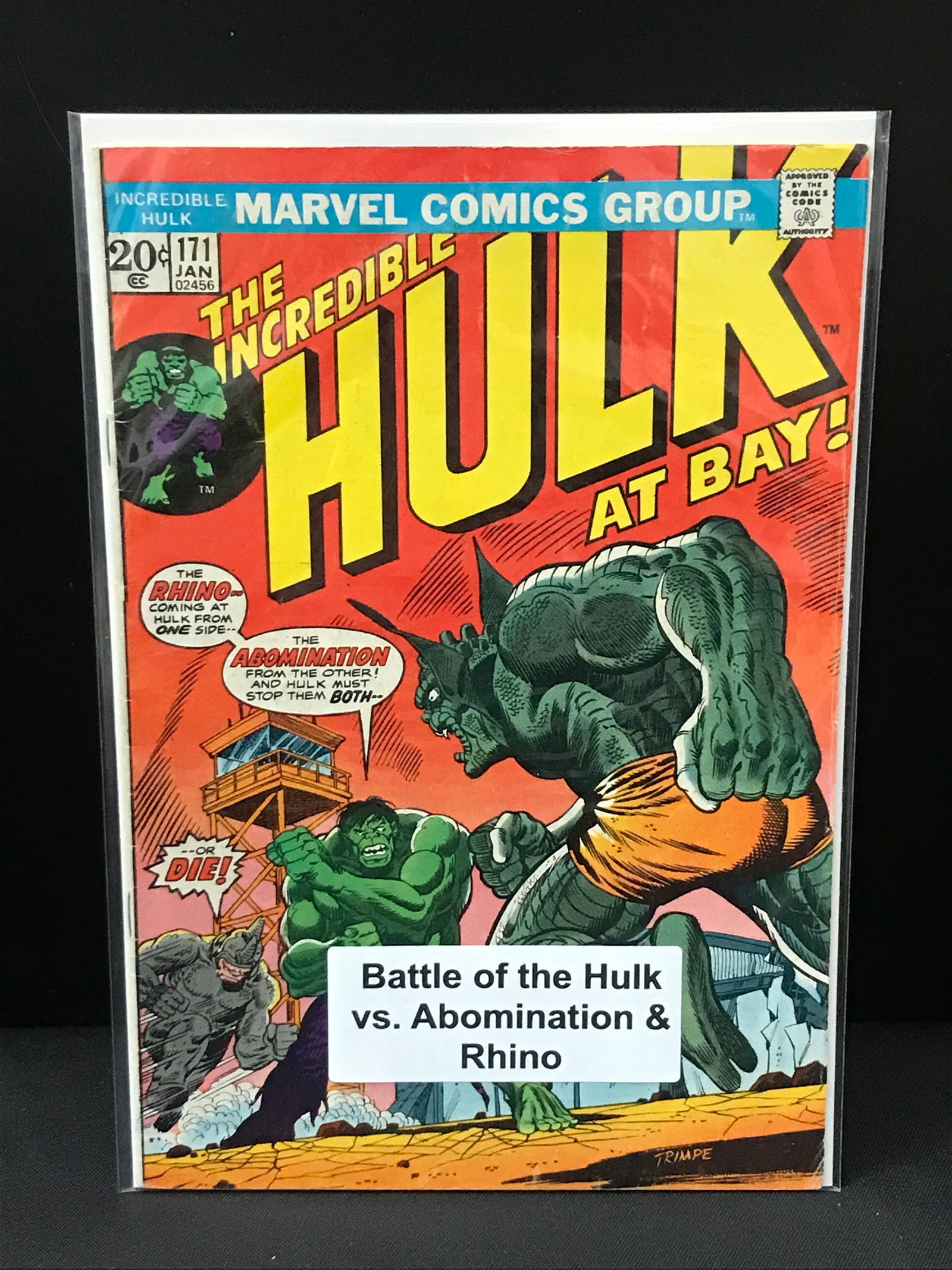 THE INCREDIBLE HULK #171 - MARVEL COMICS (1 of 1)
