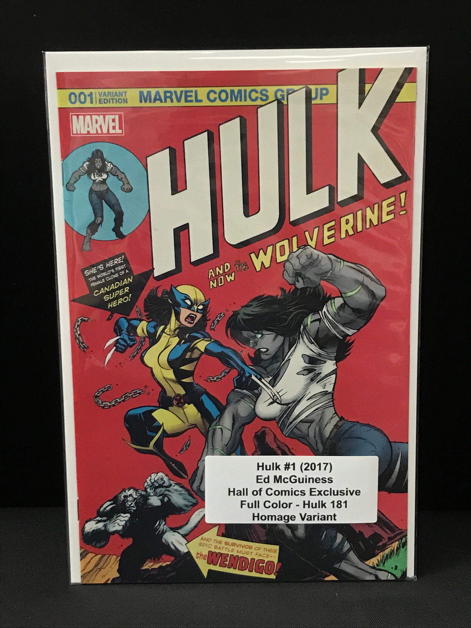 HULK #1 VARIANT EDITION (2017) - MARVEL COMICS (1 of 1)