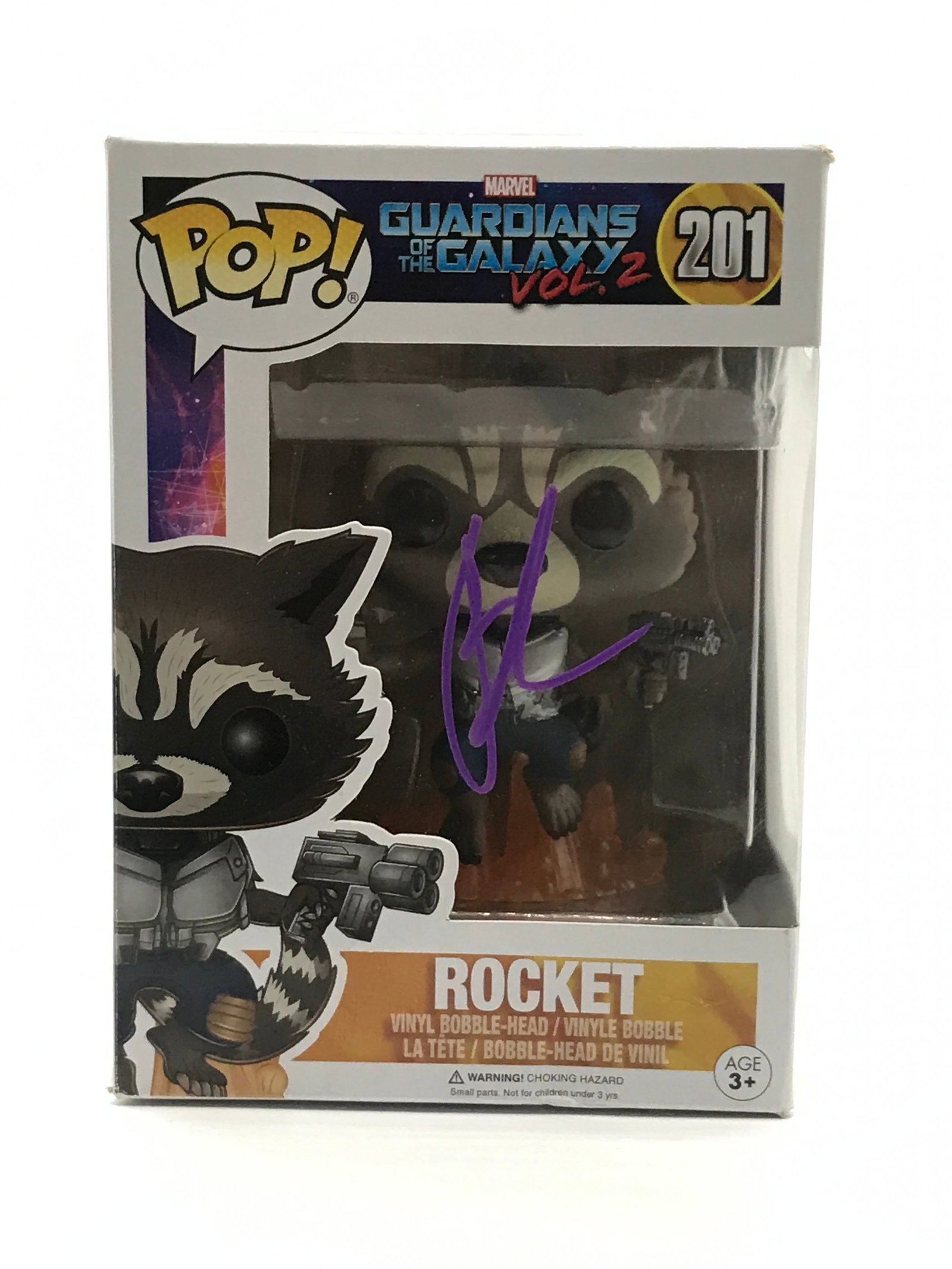 BRADLEY COOPER SIGNED ROCKET G.O.T.G FUNKO POP - HOLLYWOOD AUTHENTIC COA: Prices are in Canadian dollars