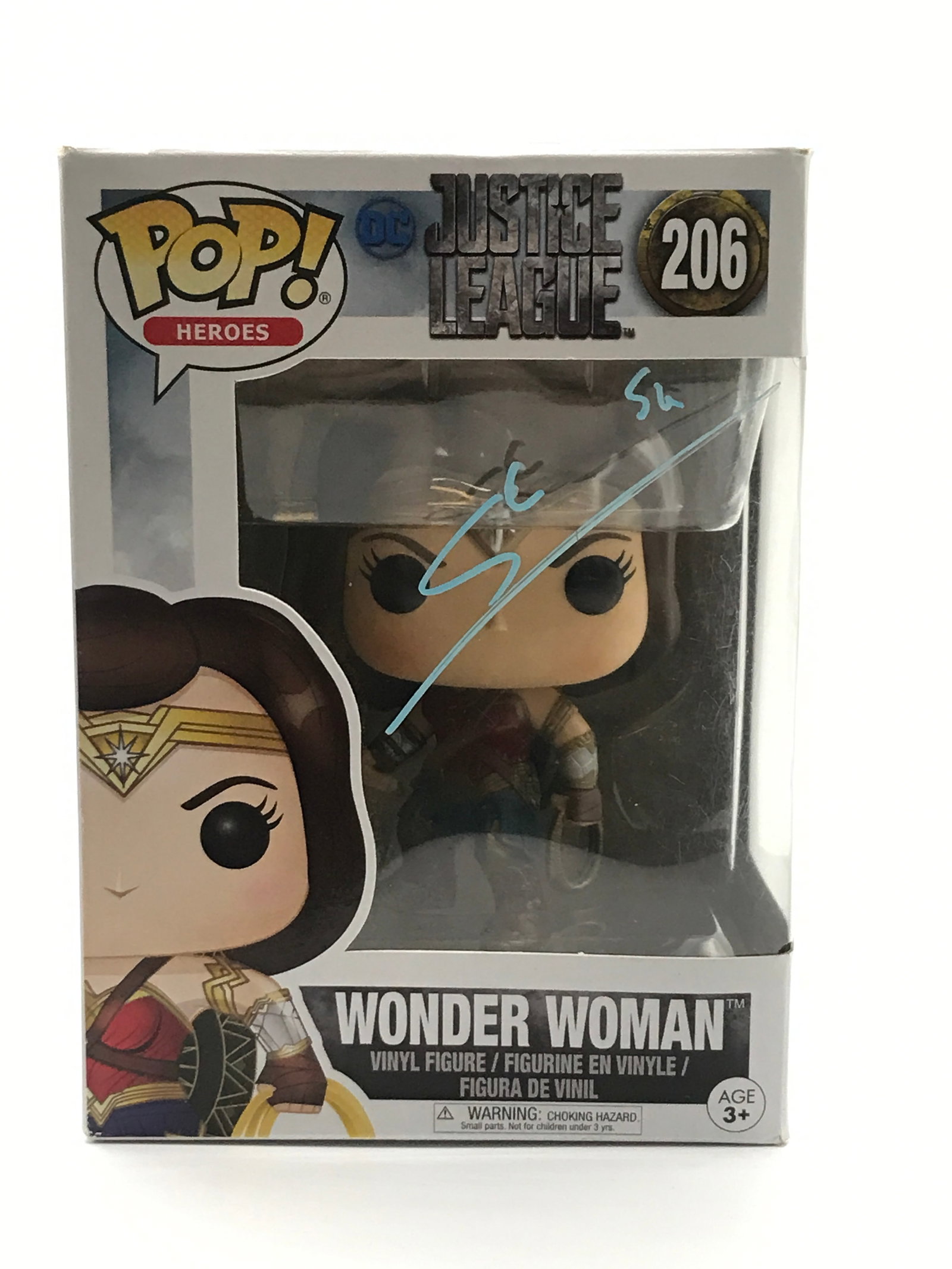 GAL GADOT SIGNED WONDER WOMAN FUNKO POP - KB COA (1 of 2)