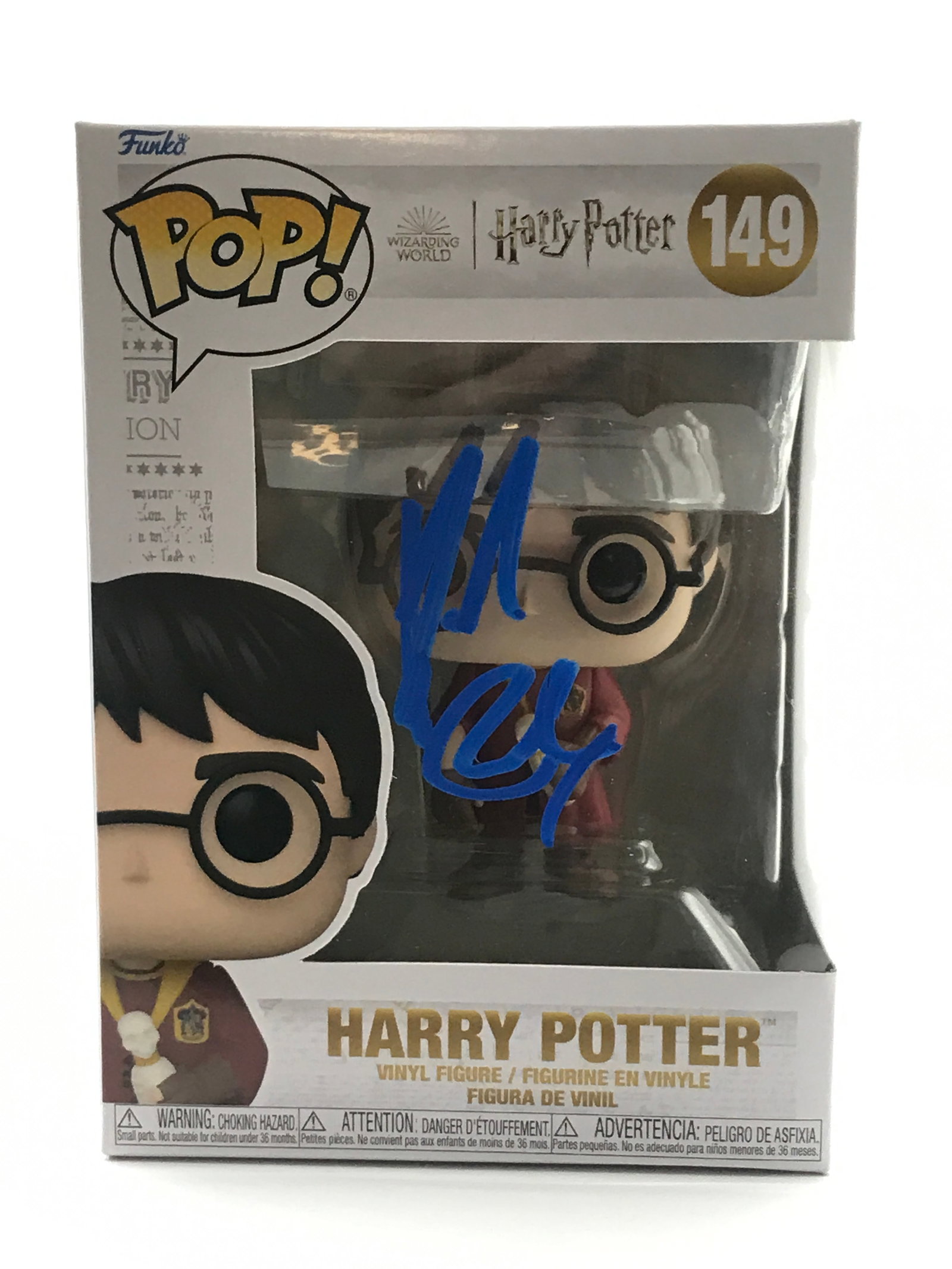 DANIEL RADCLIFFE SIGNED HARRY POTTER FUNKO POP - KB COA (1 of 2)