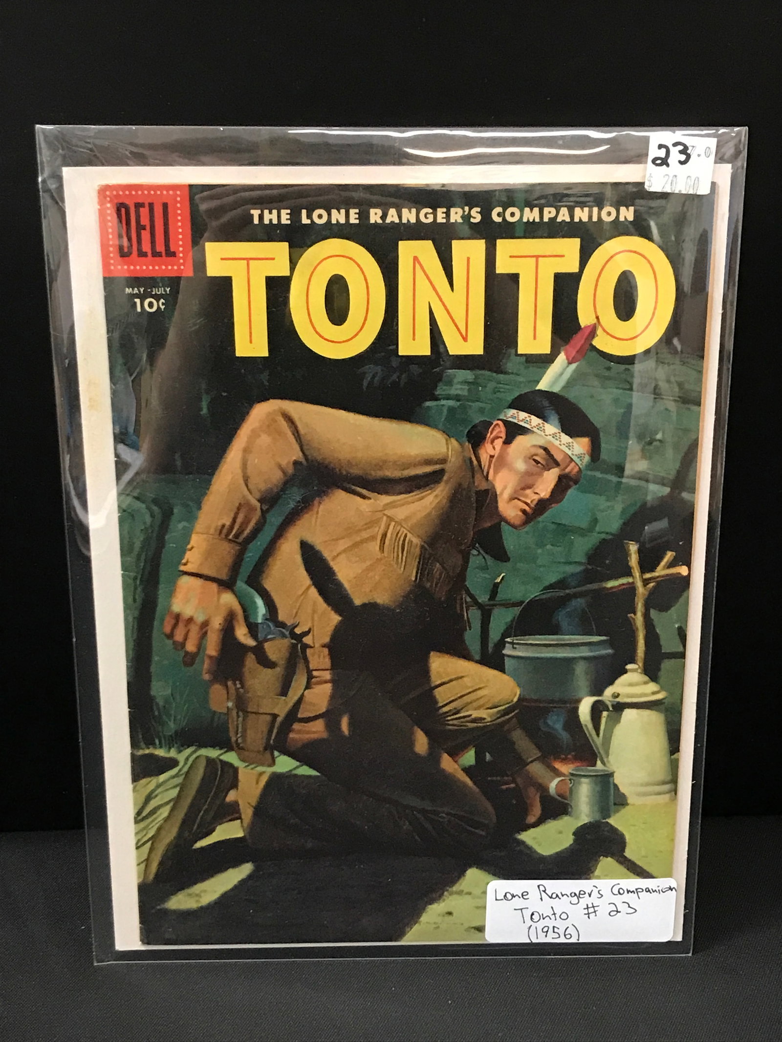 LONE RANGER'S COMPANION TONTO #23 (1956) - DELL COMICS (1 of 1)