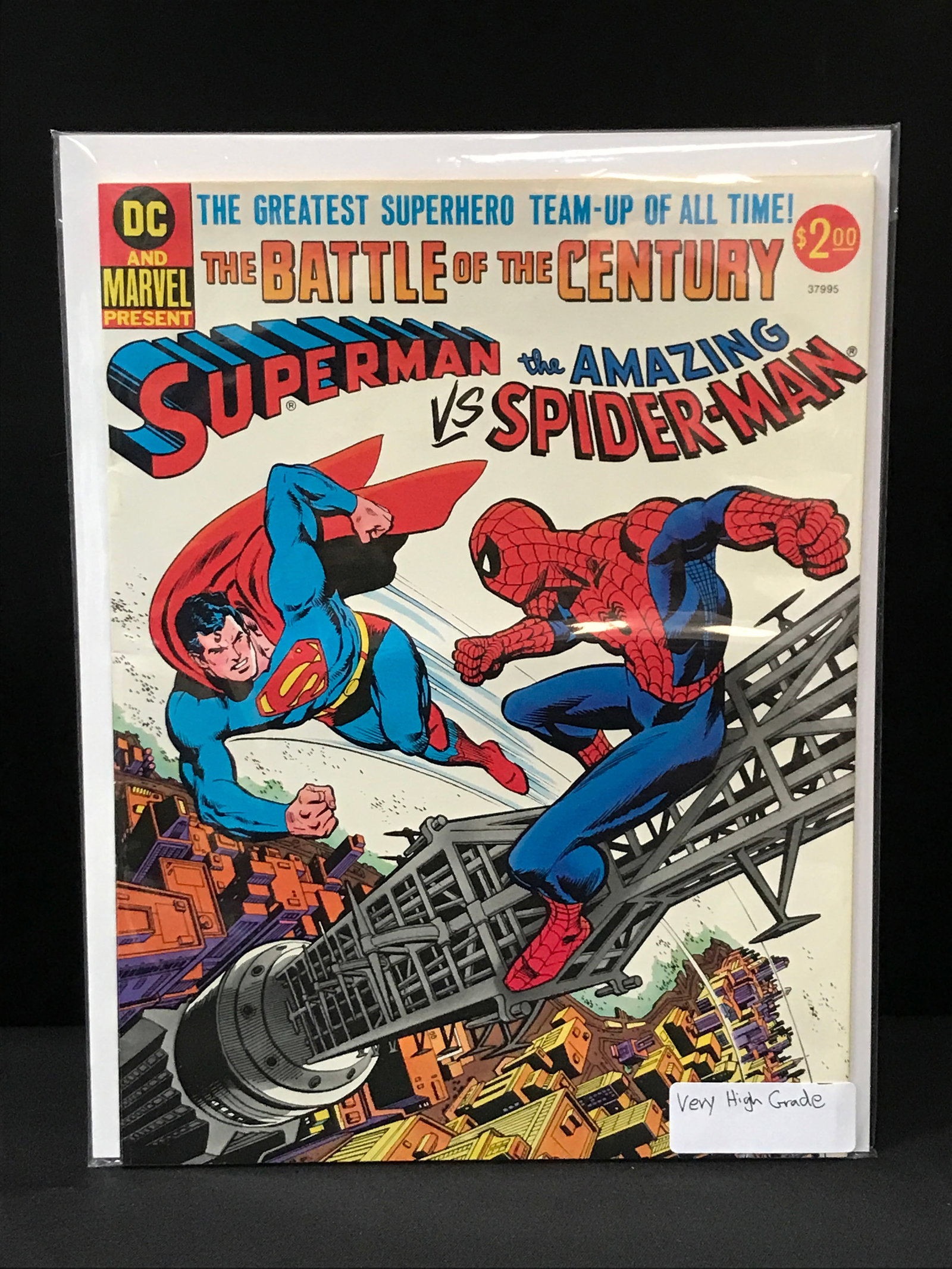 THE BATTLE OF THE CENTURY SUPERMAN VS SPIDER-MAN - DC / MARVEL COMICS (1 of 1)
