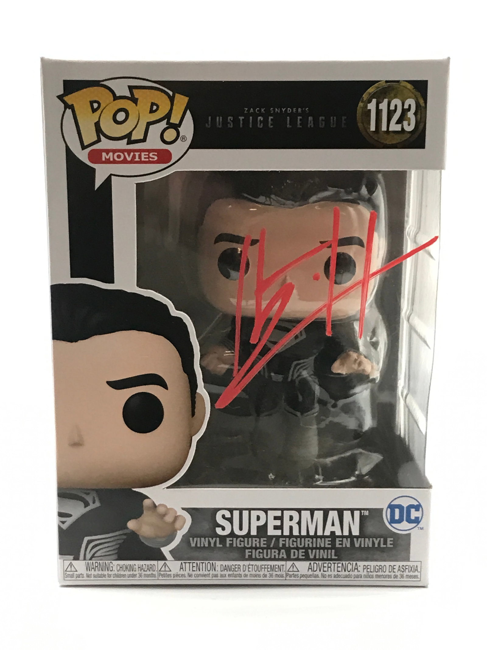 HENRY CAVILL SIGNED SUPERMAN FUNKO POP - KB COA (1 of 2)