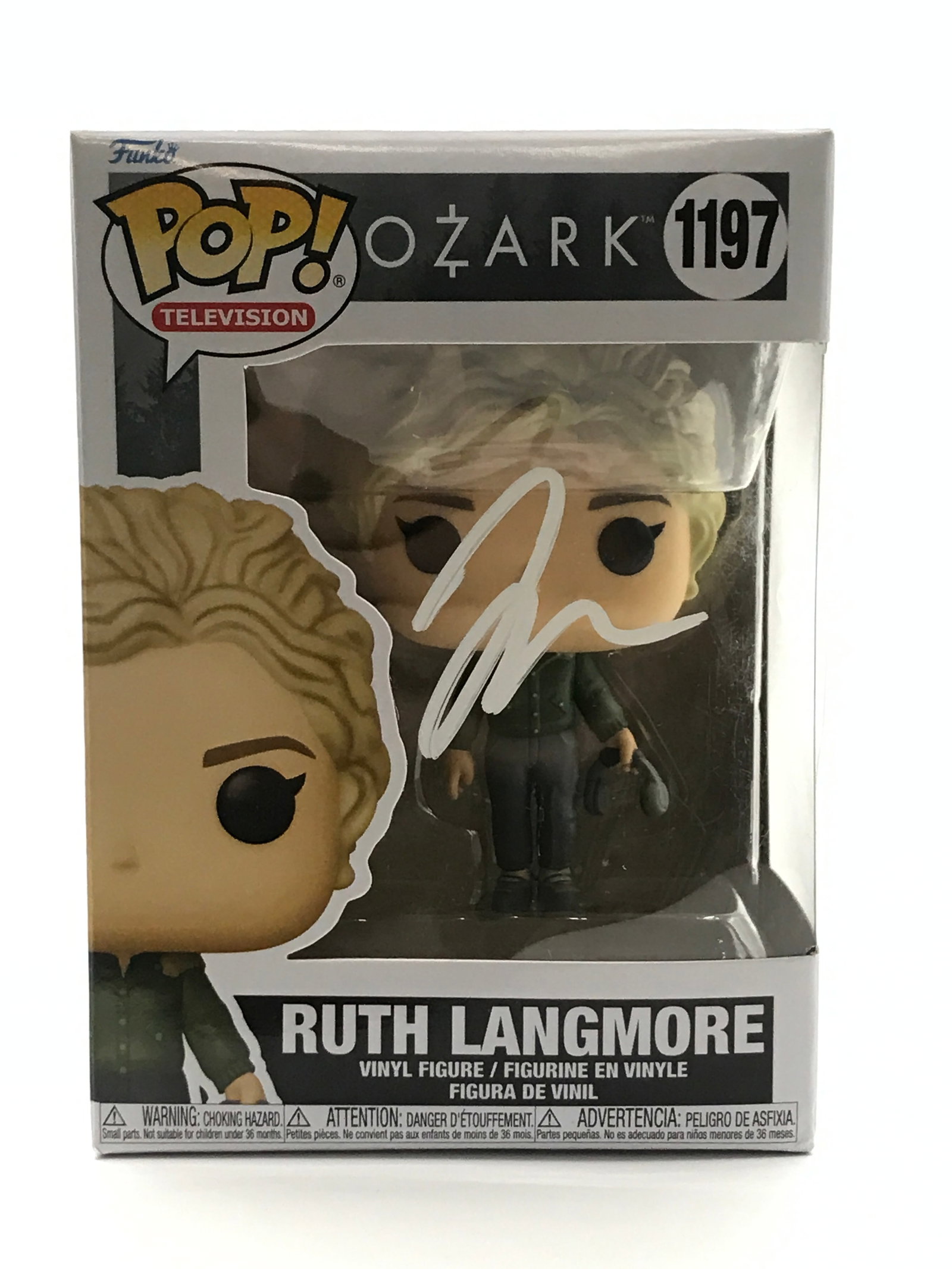 JULIA GARNER SIGNED RUTH LANGMORE OZARK FUNKO POP - KB COA (1 of 2)