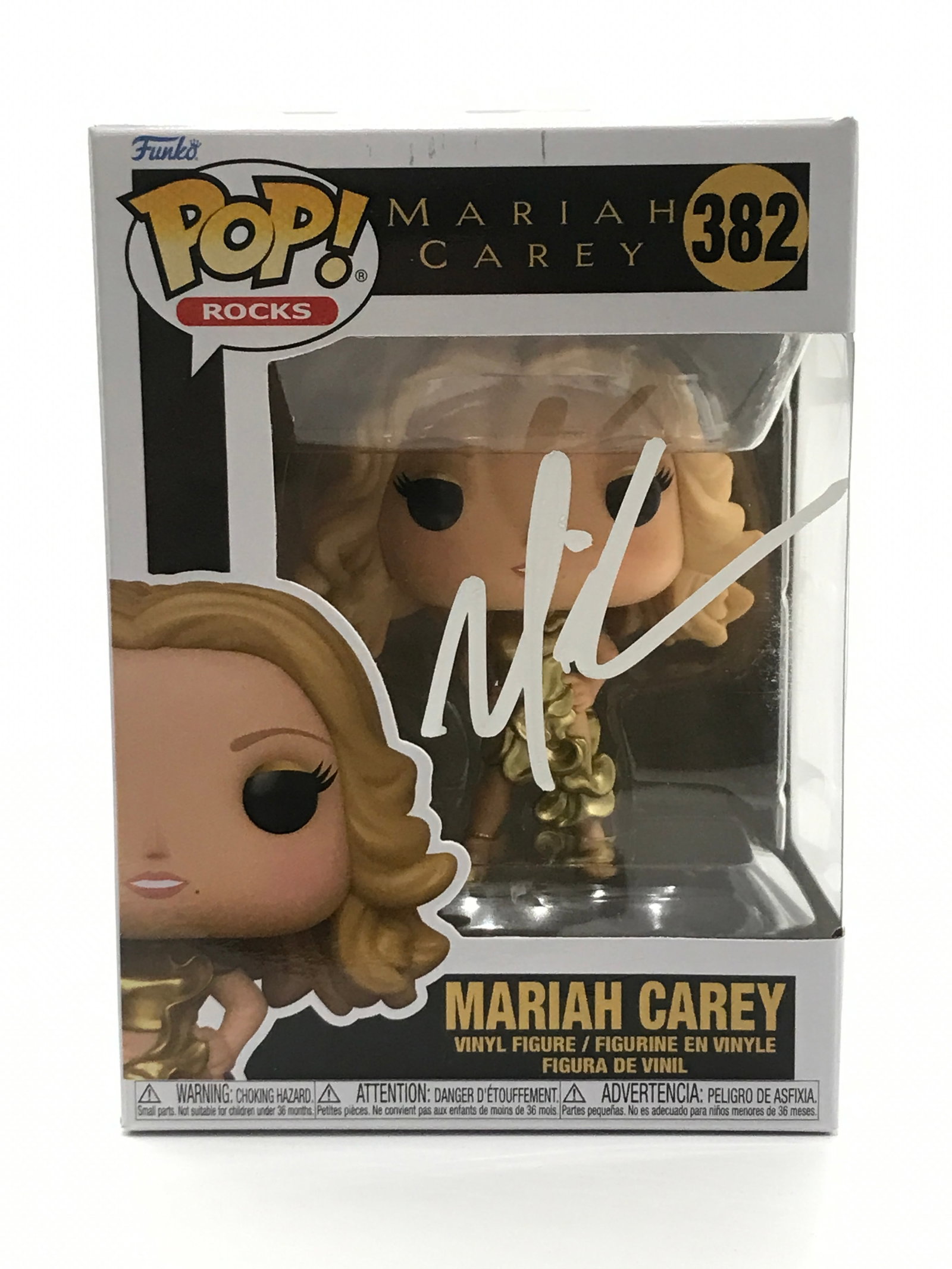 MARIAH CAREY SIGNED FUNKO POP - ACE COA (1 of 2)