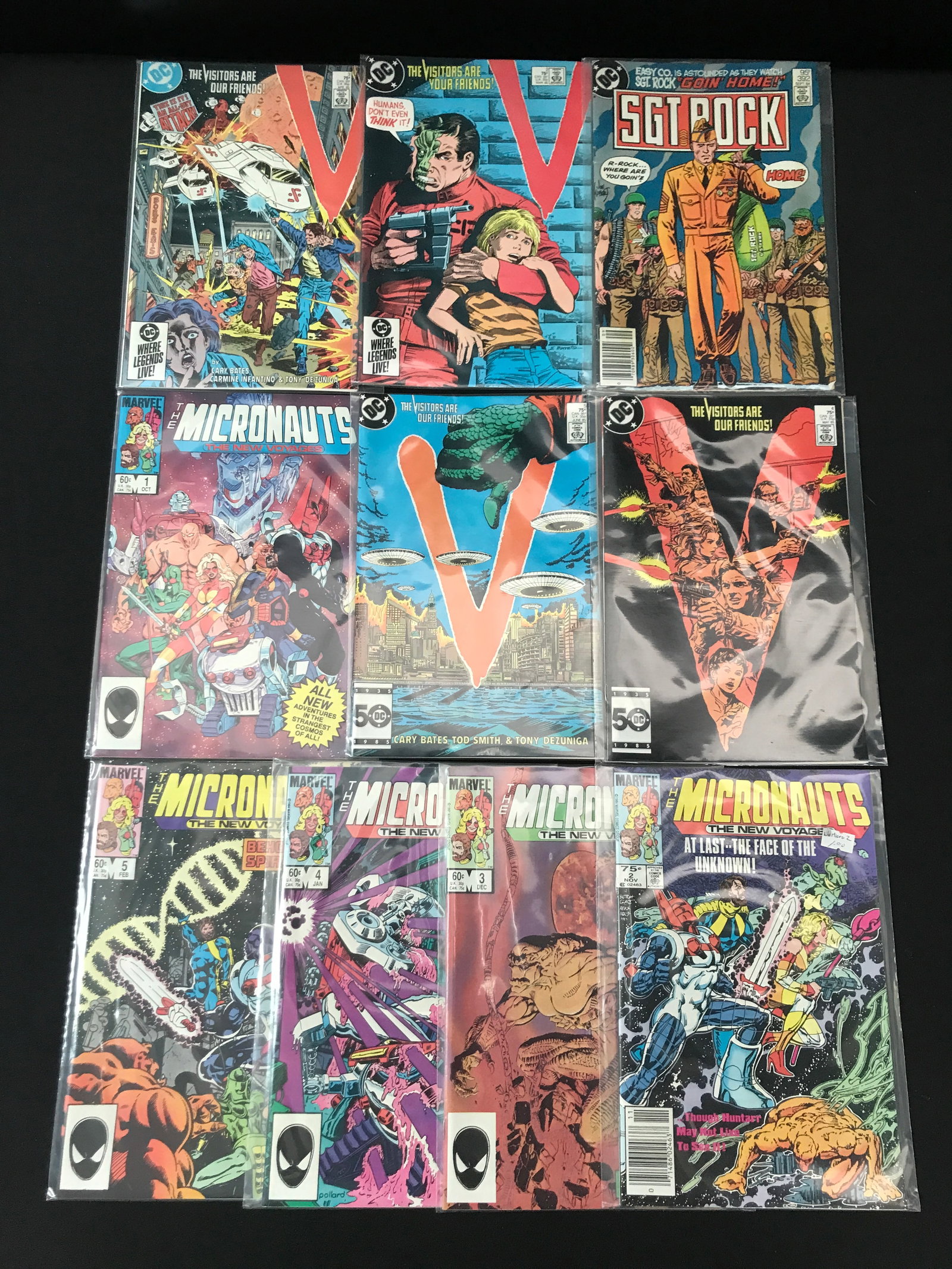 LOT OF 10 MIXED TITLE COMICS - MARVEL / DC (1 of 1)