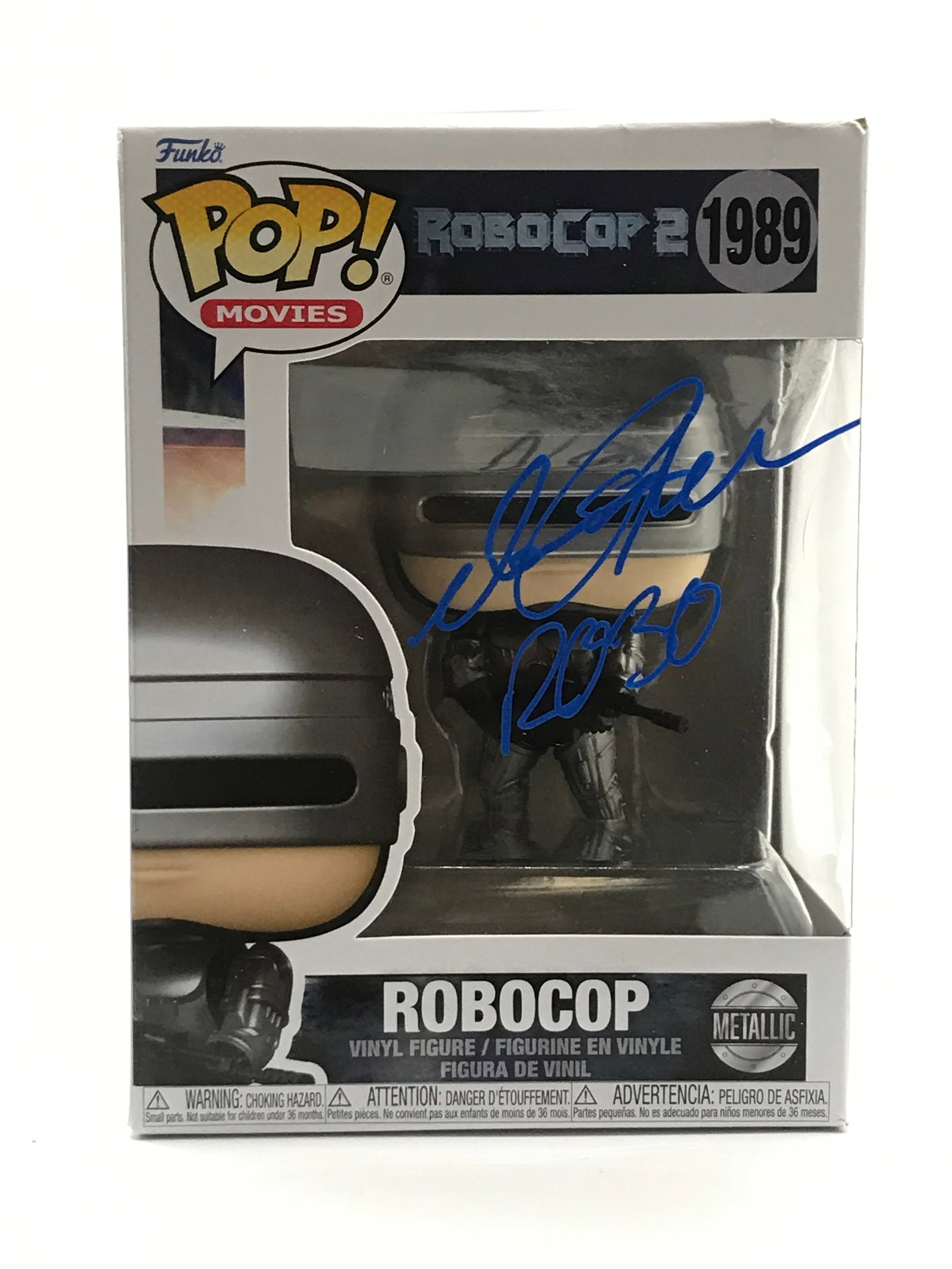 PETER WELLER SIGNED ROBOCOP FUNKO POP - KB COA (1 of 2)