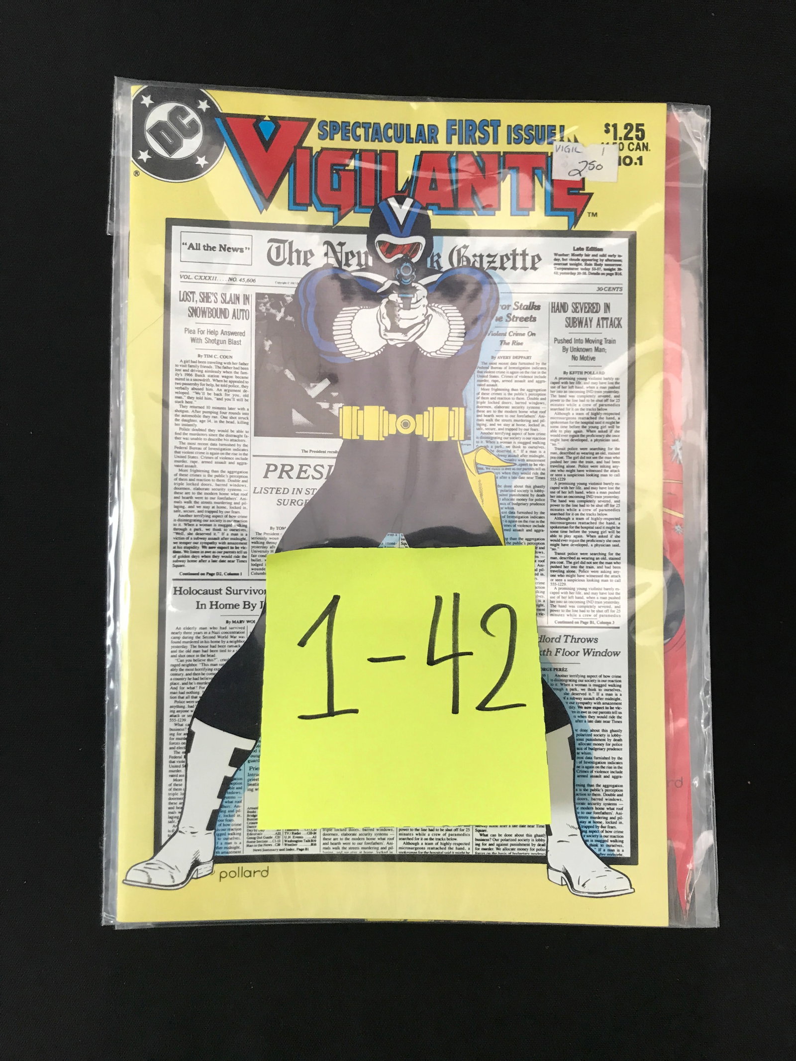 VIGILANTE #1-42 - DC COMICS: Prices are in Canadian dollars