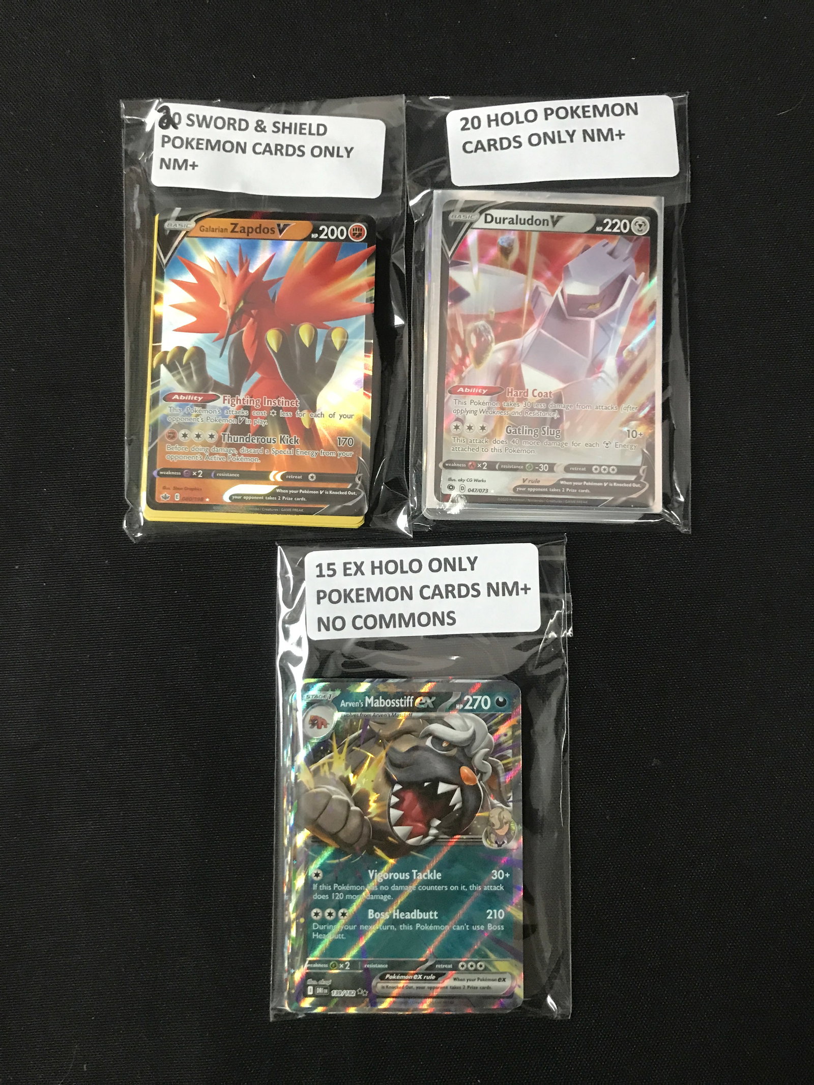 LOT OF 55 POKEMON TCG TRADING CARDS: Prices are in Canadian dollars
