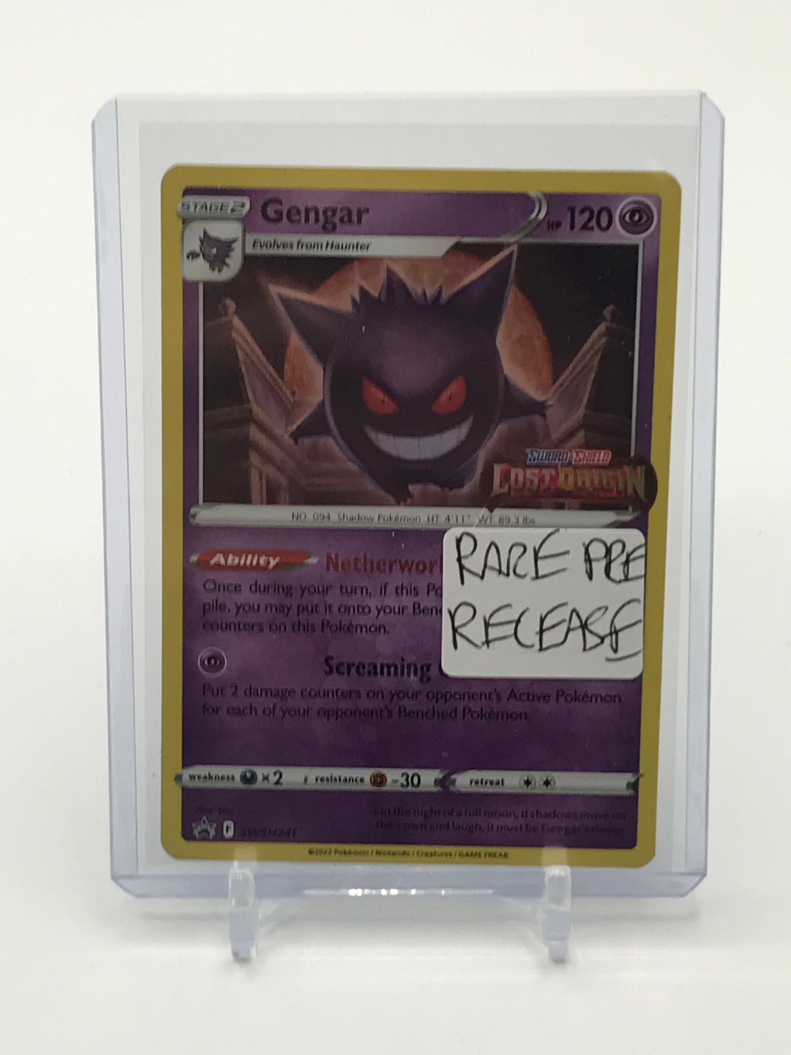 POKEMON TCG SWORD & SHIELD LOST ORIGIN GENGAR TRADING CARD: Prices are in Canadian dollars
