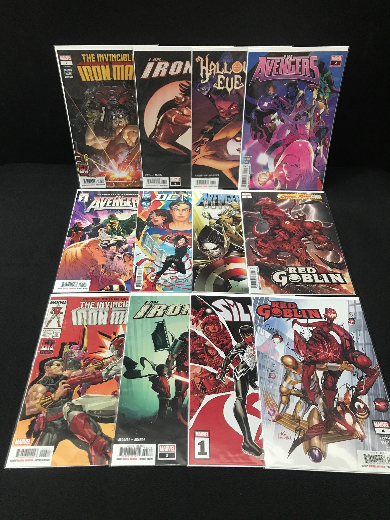 LOT OF 12 HIGH GRADE MODERN SUPERHERO COMICS - MARVEL COMICS (1 of 1)