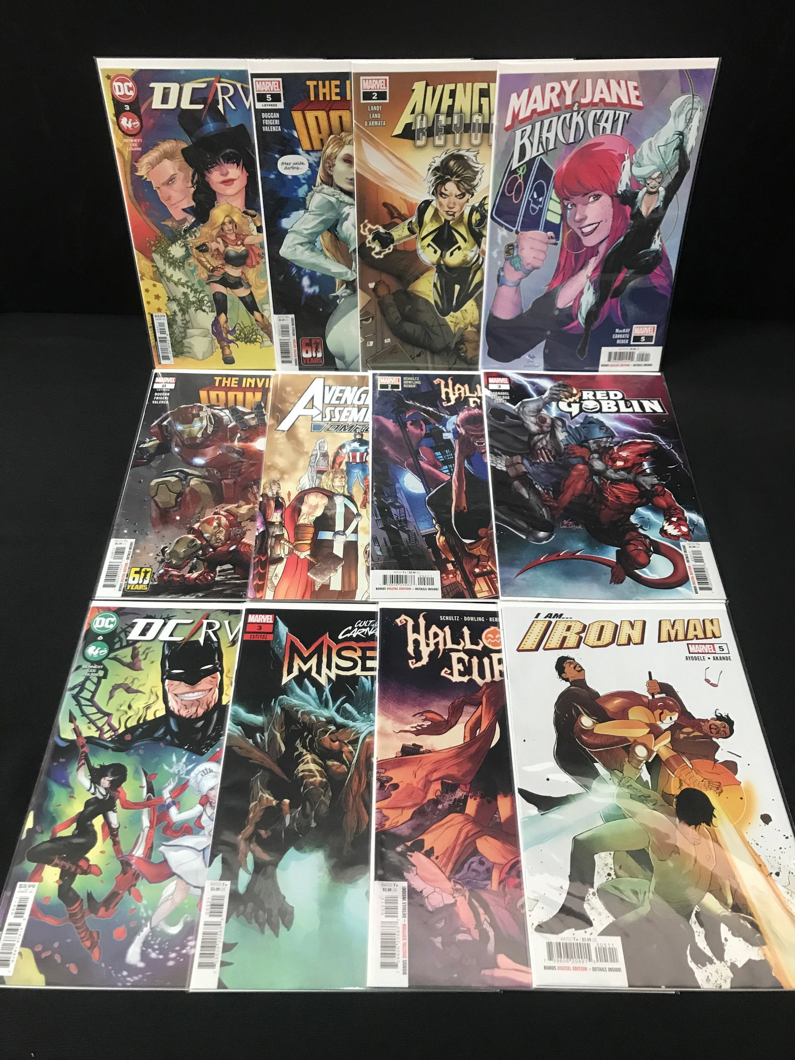 LOT OF 12 HIGH GRADE MODERN SUPERHERO COMICS - MARVEL COMICS (1 of 1)