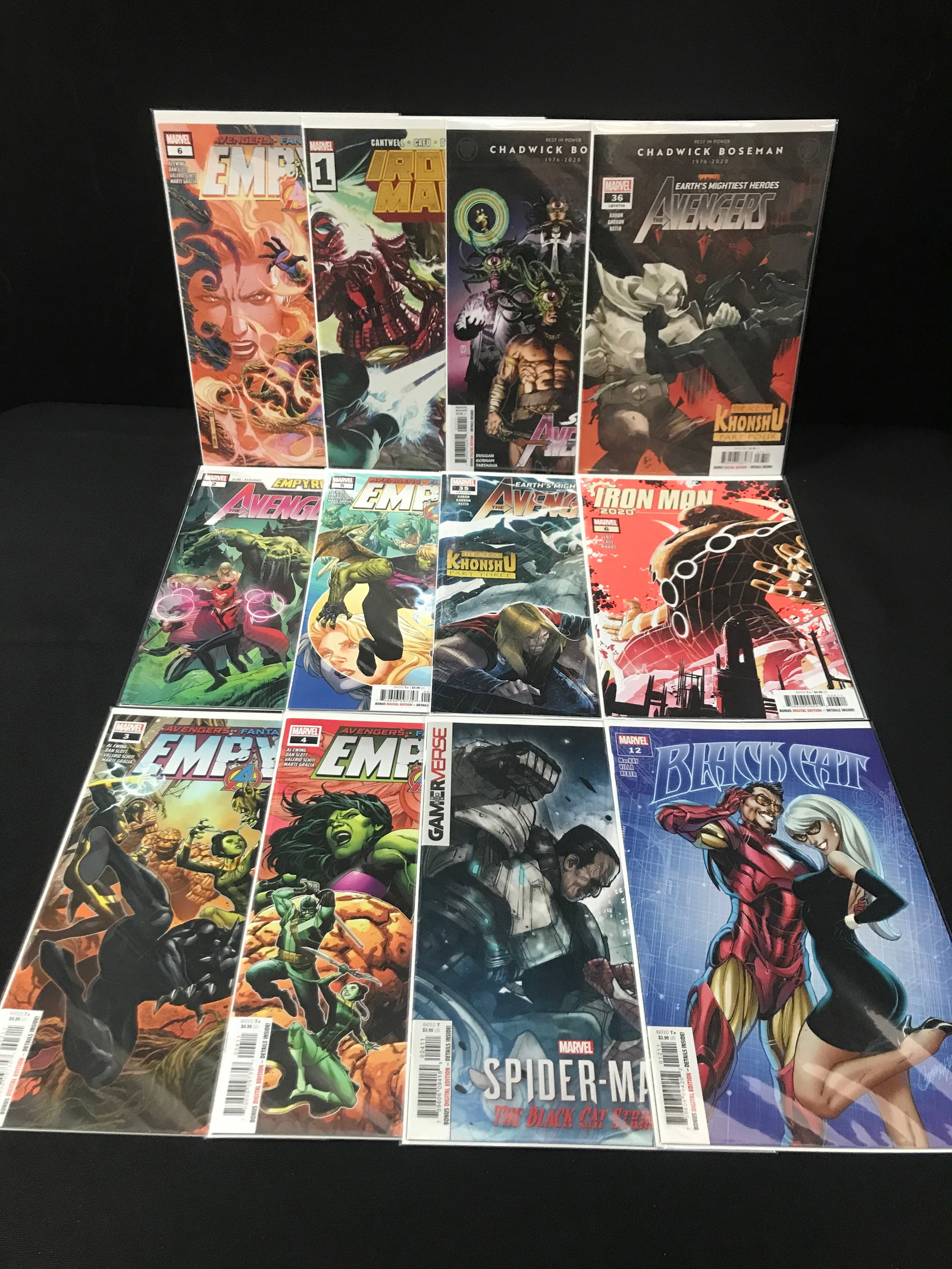 LOT OF 12 HIGH GRADE MODERN SUPERHERO COMICS - MARVEL COMICS (1 of 1)