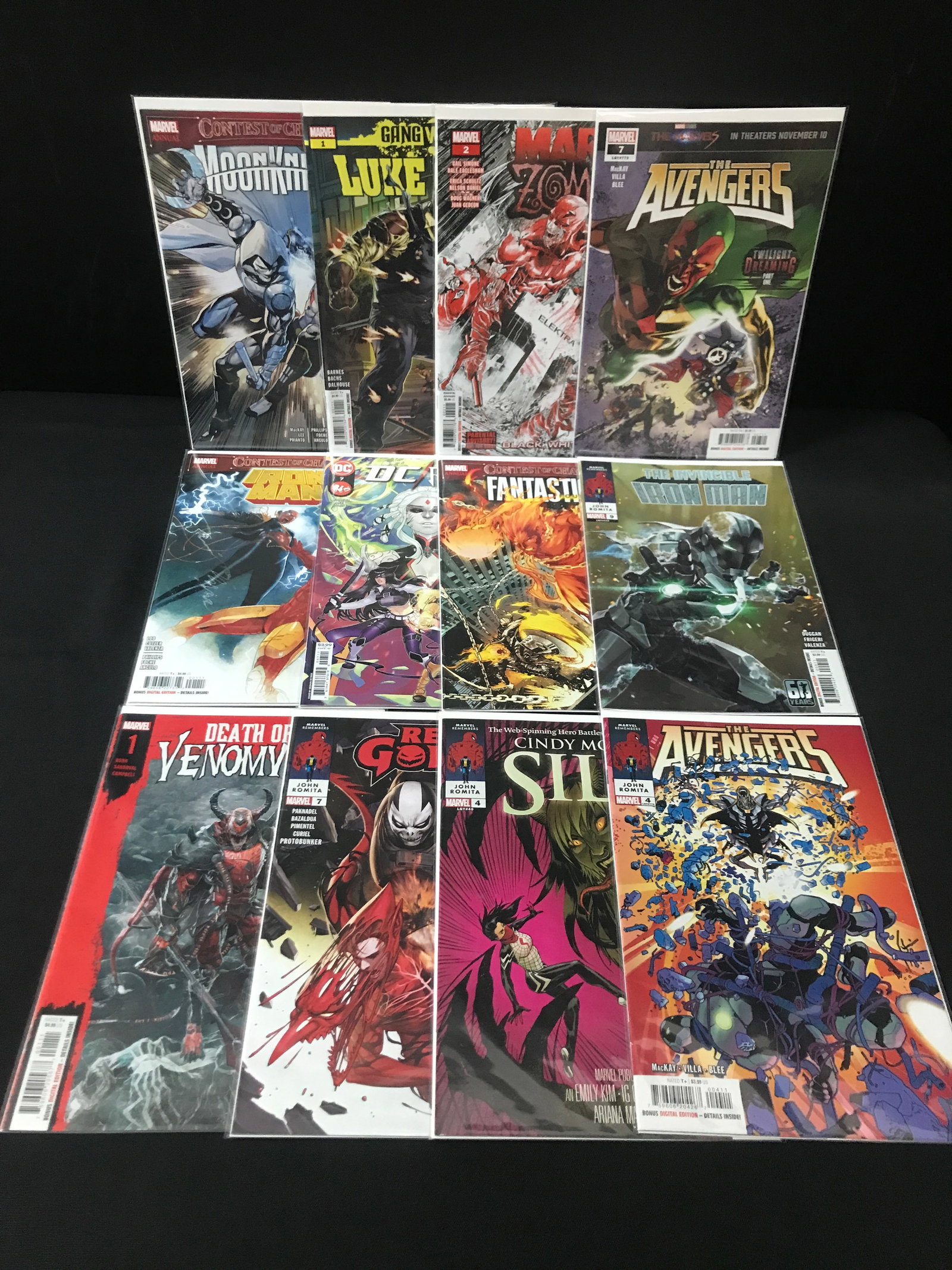 LOT OF 12 HIGH GRADE MODERN SUPERHERO COMICS - MARVEL COMICS (1 of 1)