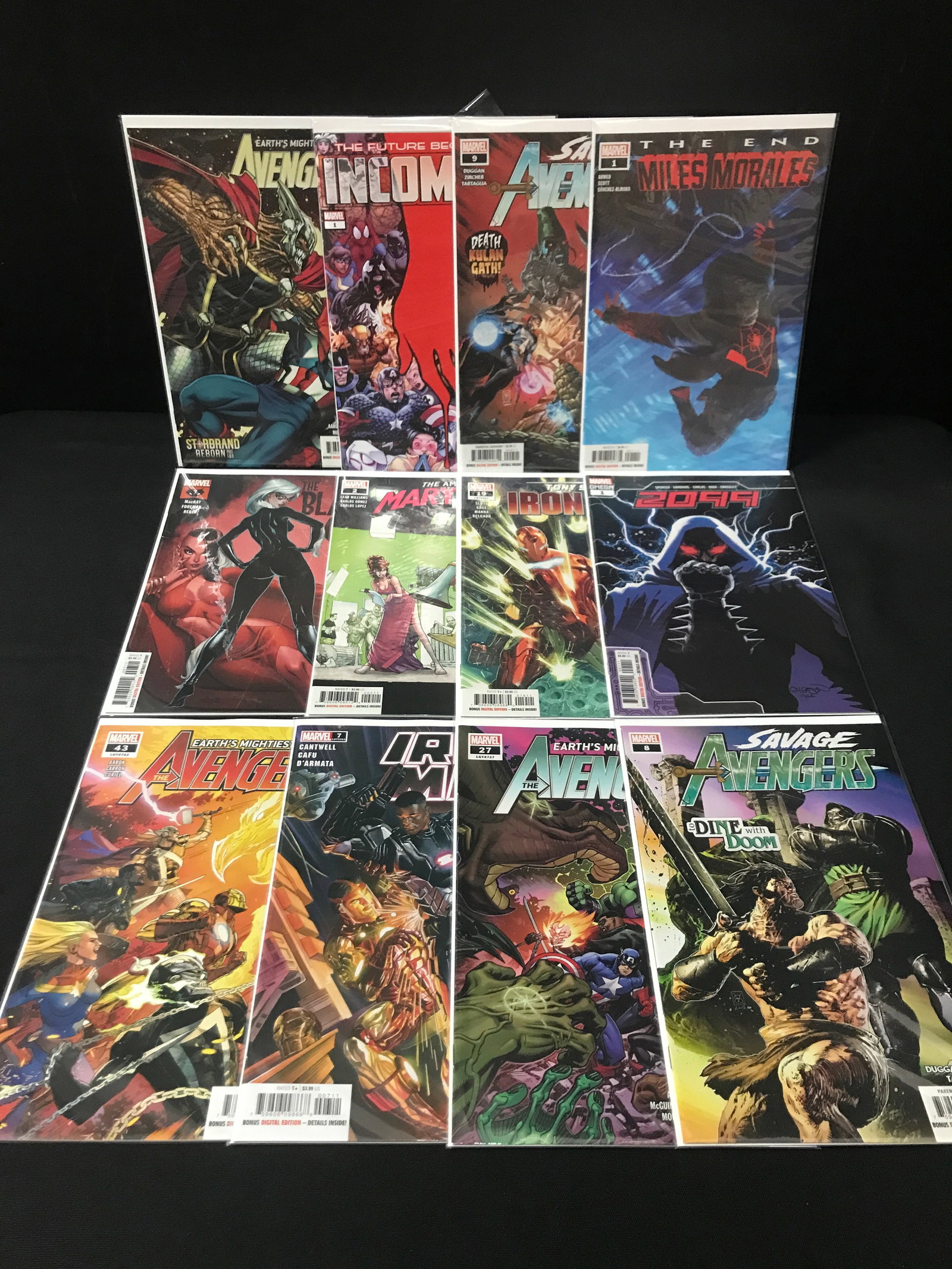 LOT OF 12 HIGH GRADE MODERN SUPERHERO COMICS - MARVEL COMICS (1 of 1)