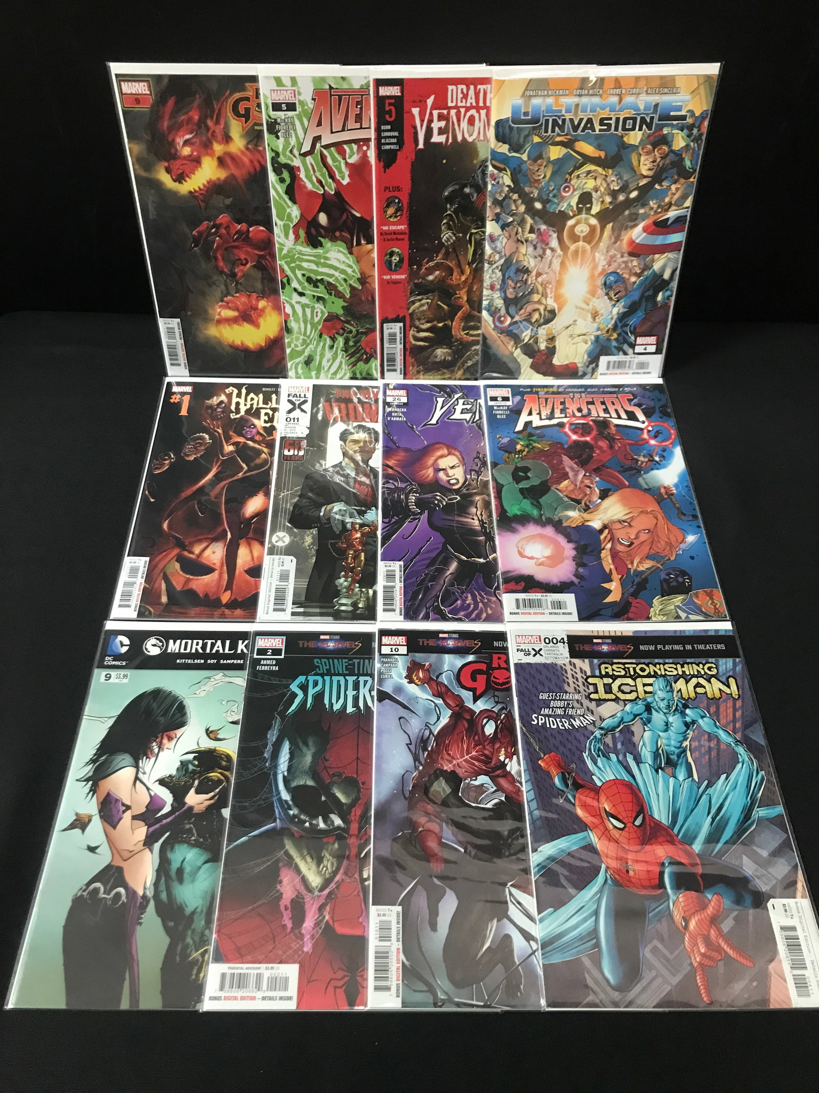 LOT OF 12 HIGH GRADE MODERN SUPERHERO COMICS - MARVEL COMICS (1 of 1)