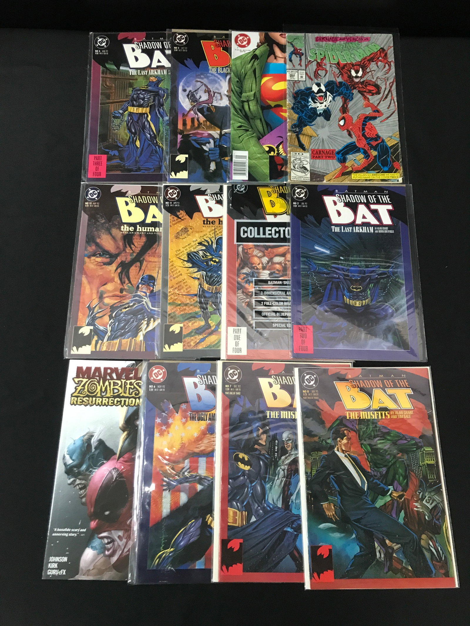 LOT OF 12 MIXED TITLE COMICS - MARVEL / DC COMICS (1 of 1)