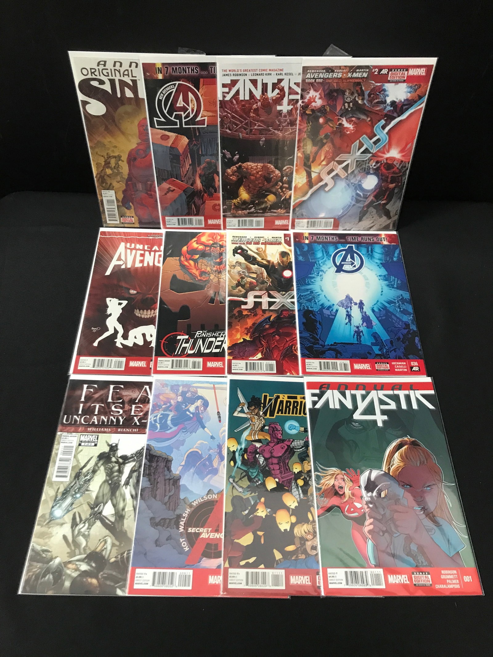 LOT OF 12 HIGH GRADE MODERN SUPERHERO COMICS - MARVEL COMICS: Prices are in Canadian dollars